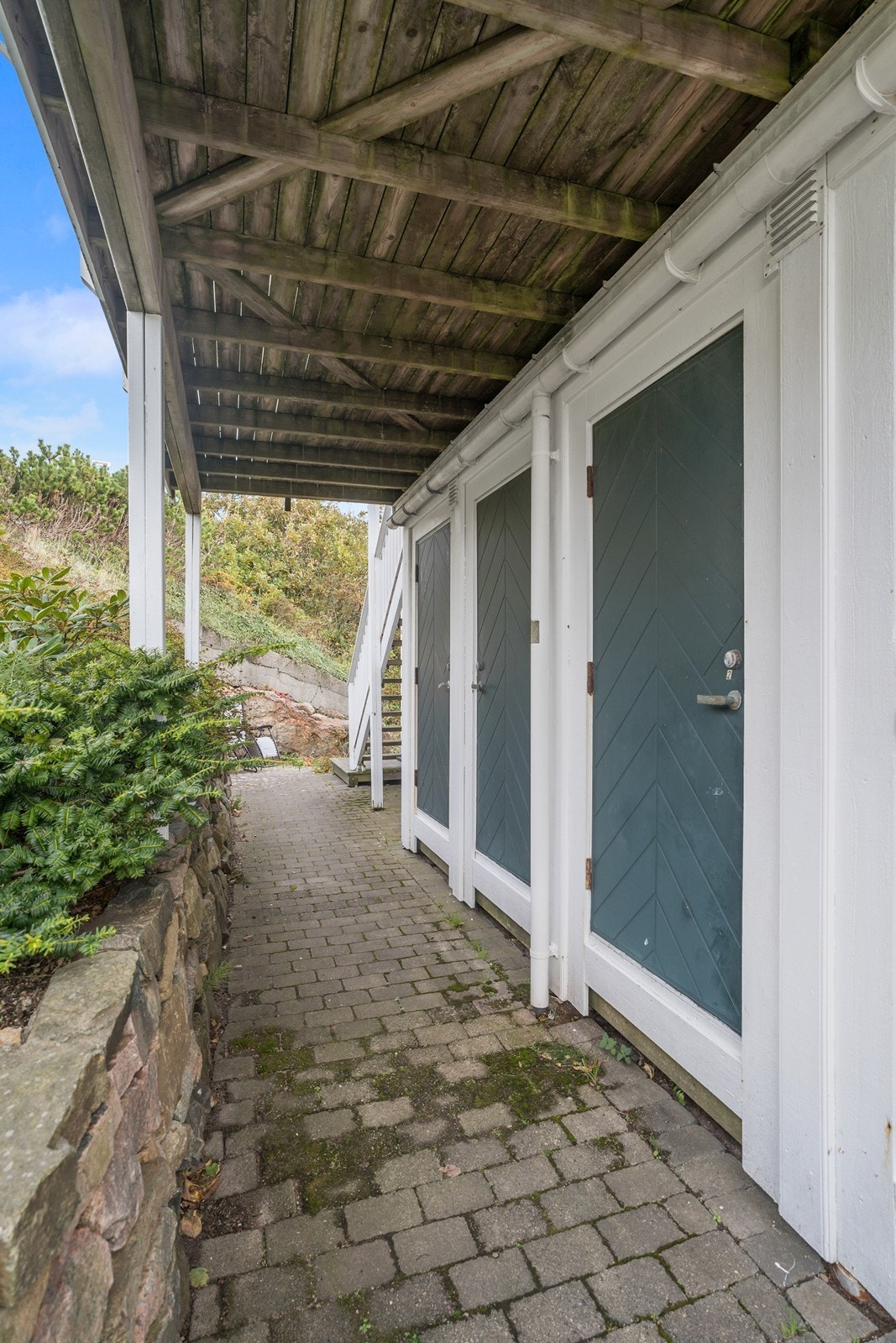 Tilhørende utvendig bod. Galleribilde