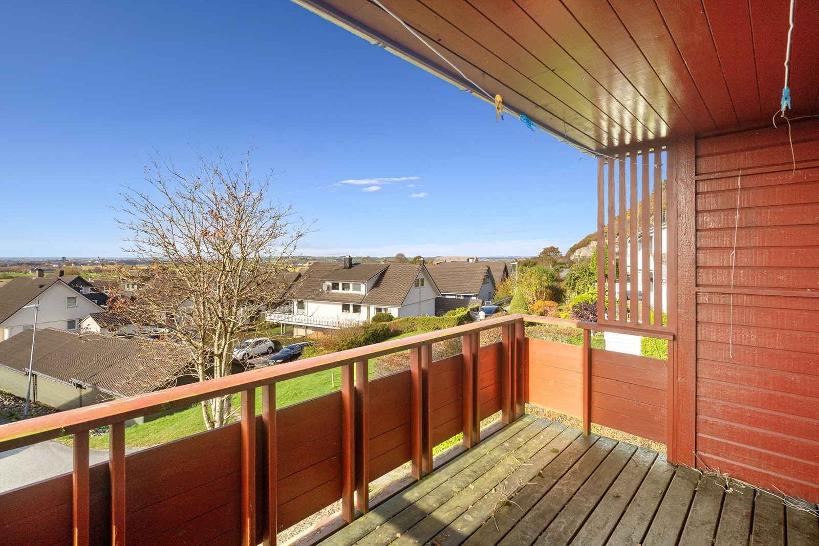 Balkongen er overbygd. Galleribilde