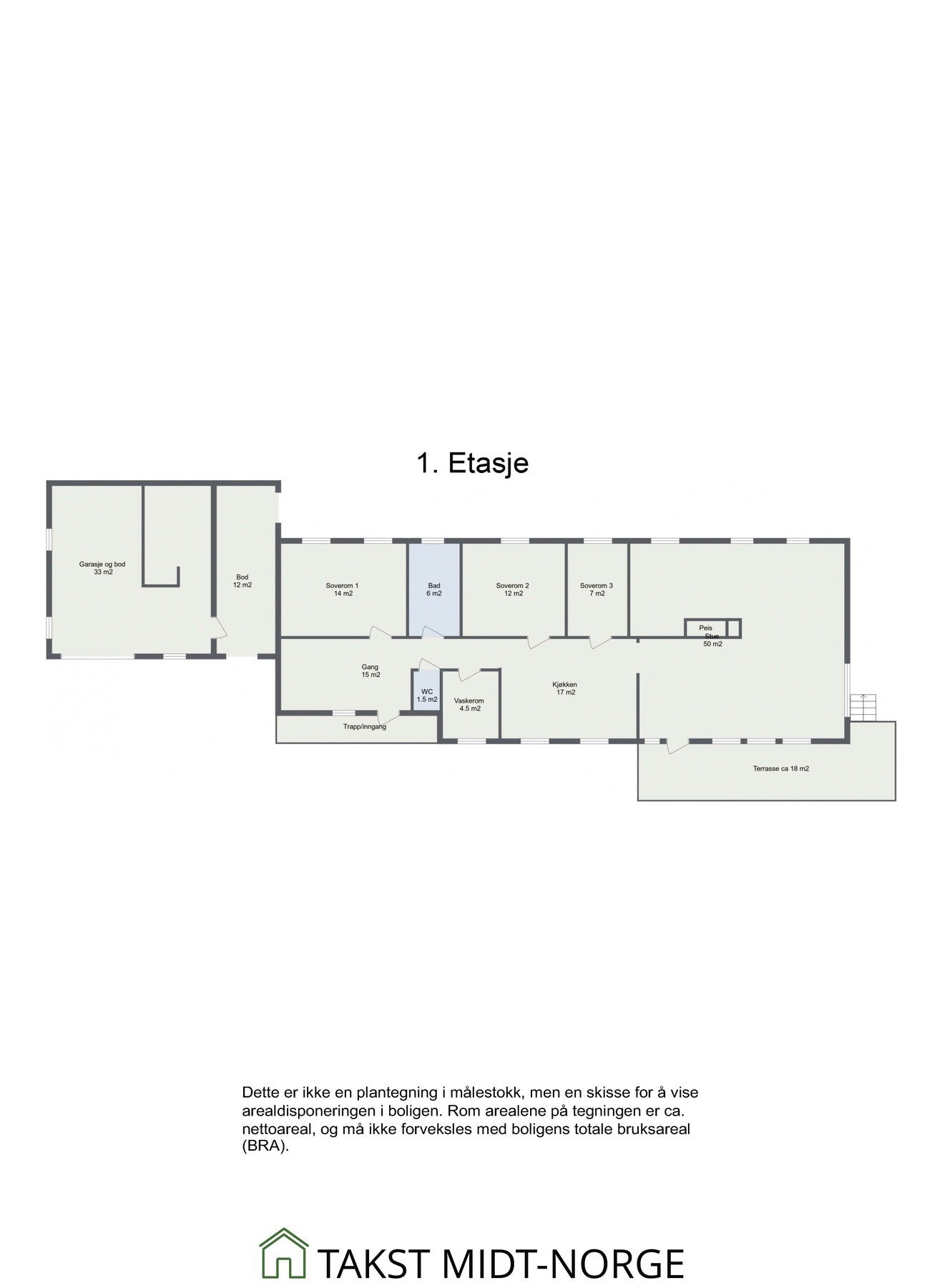 Planskisse Galleribilde