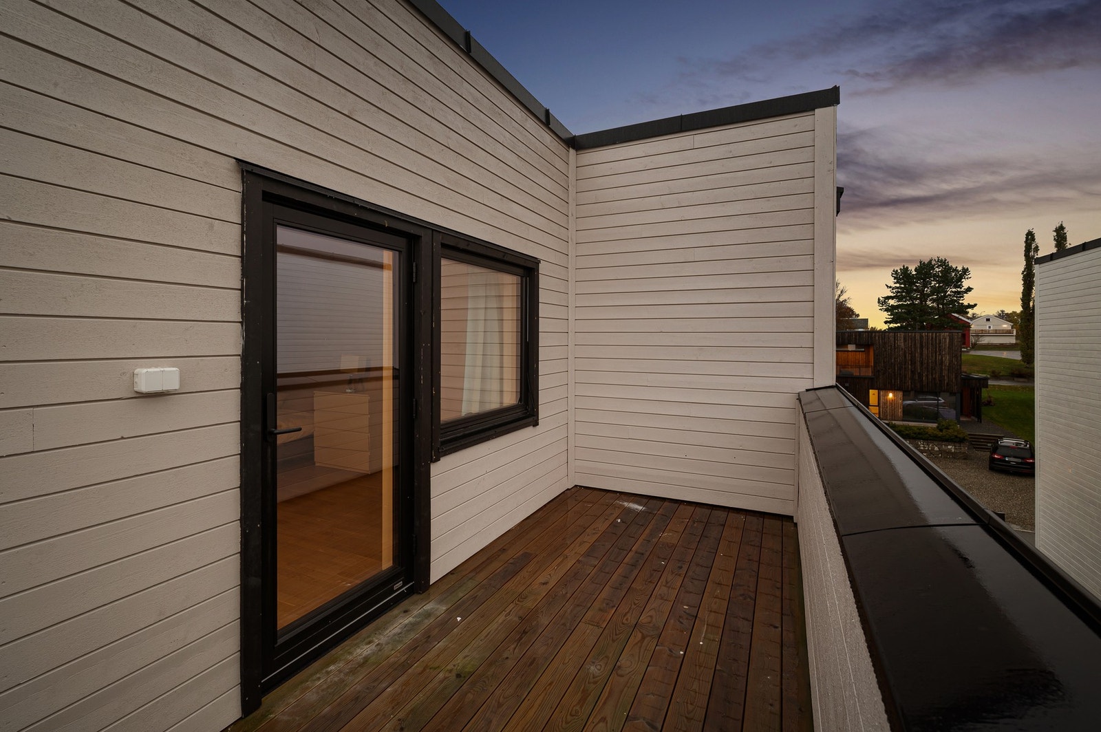 Terrasse på 9 kvm. Galleribilde