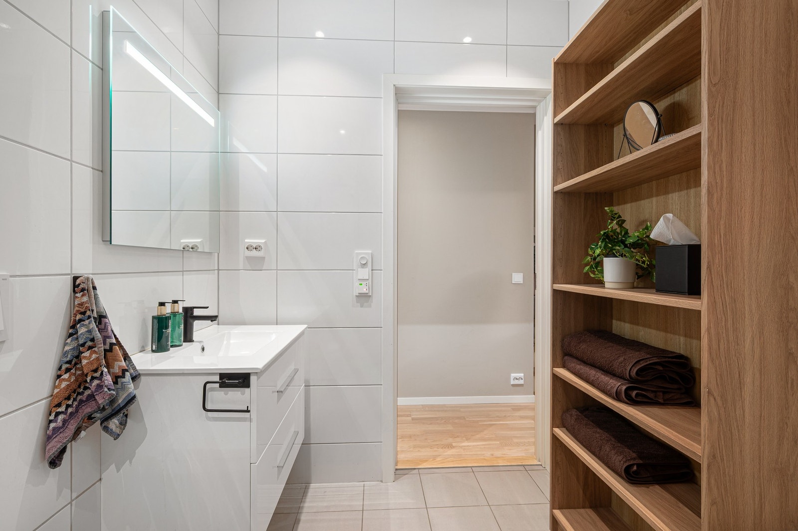 Pent bad oppe i 2.etasje. Galleribilde