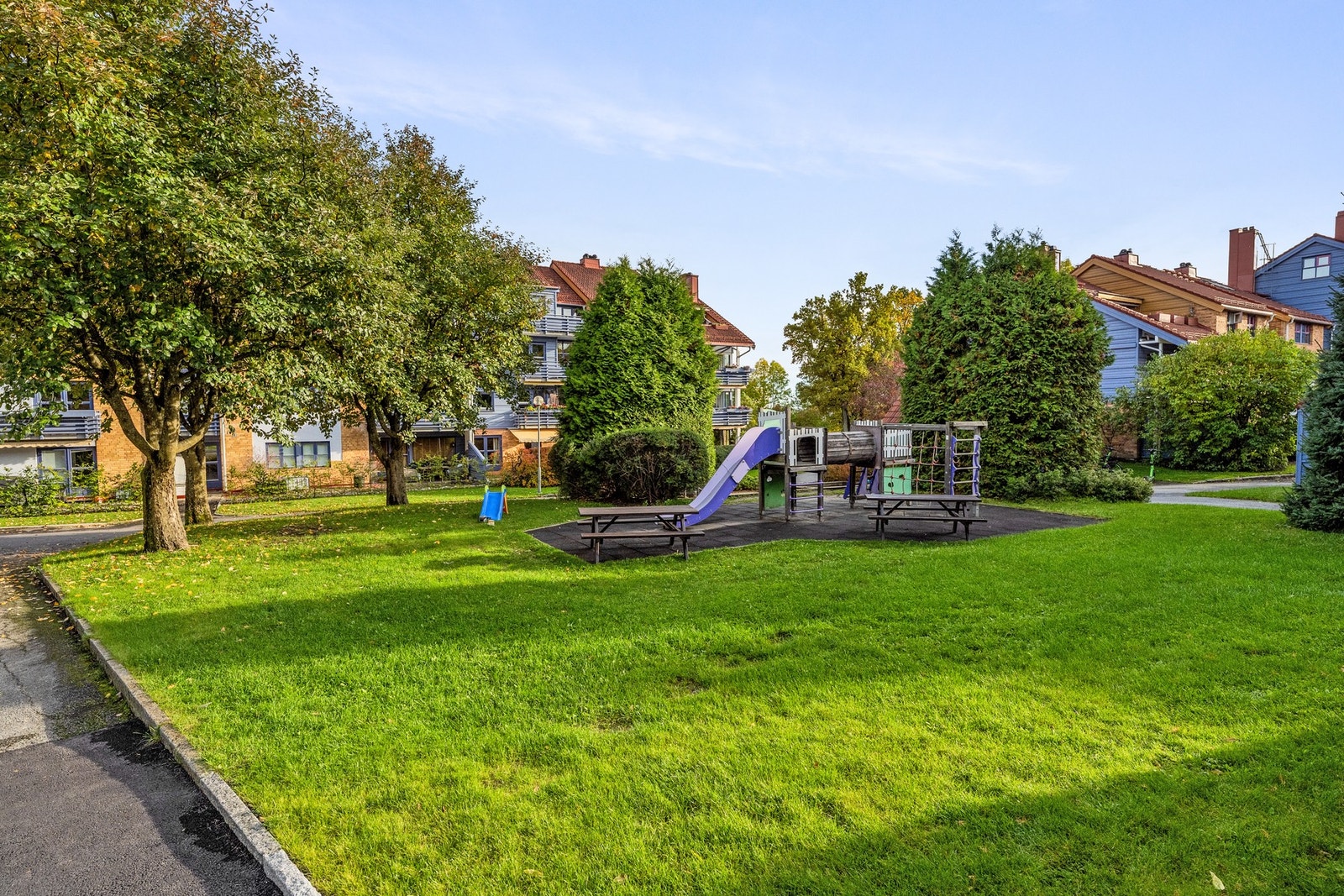 Fine og grønne fellesarealer i sameiet Galleribilde