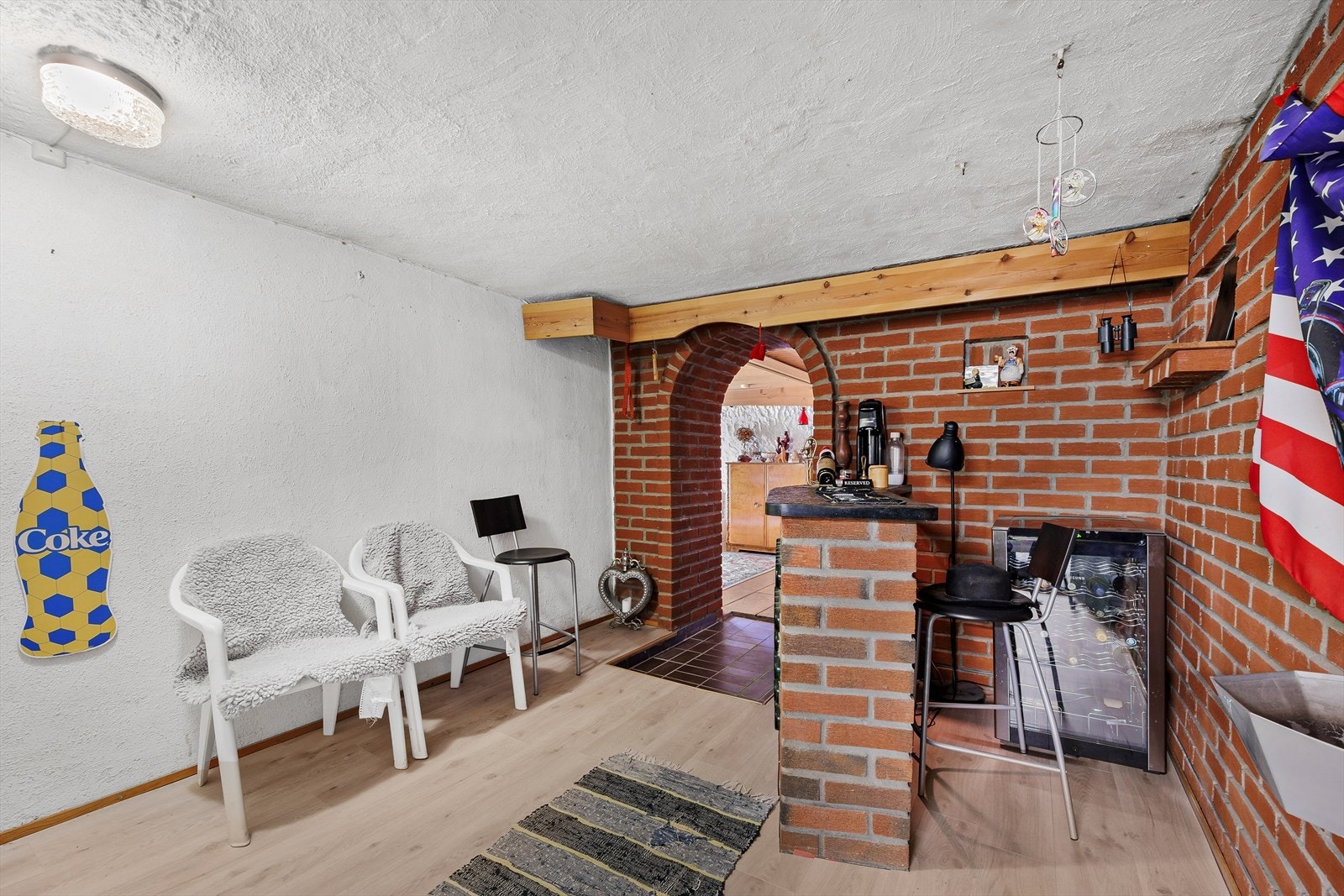 Disp. rom som i dag er innredet som bar. Galleribilde