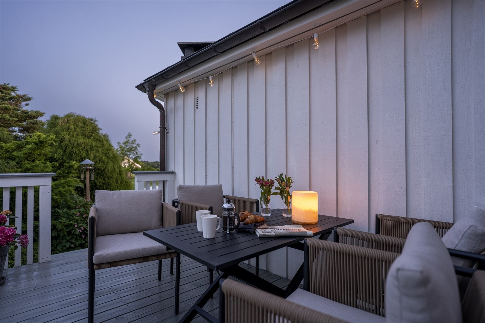 Direkte utgang til en herlig uteplass Galleribilde