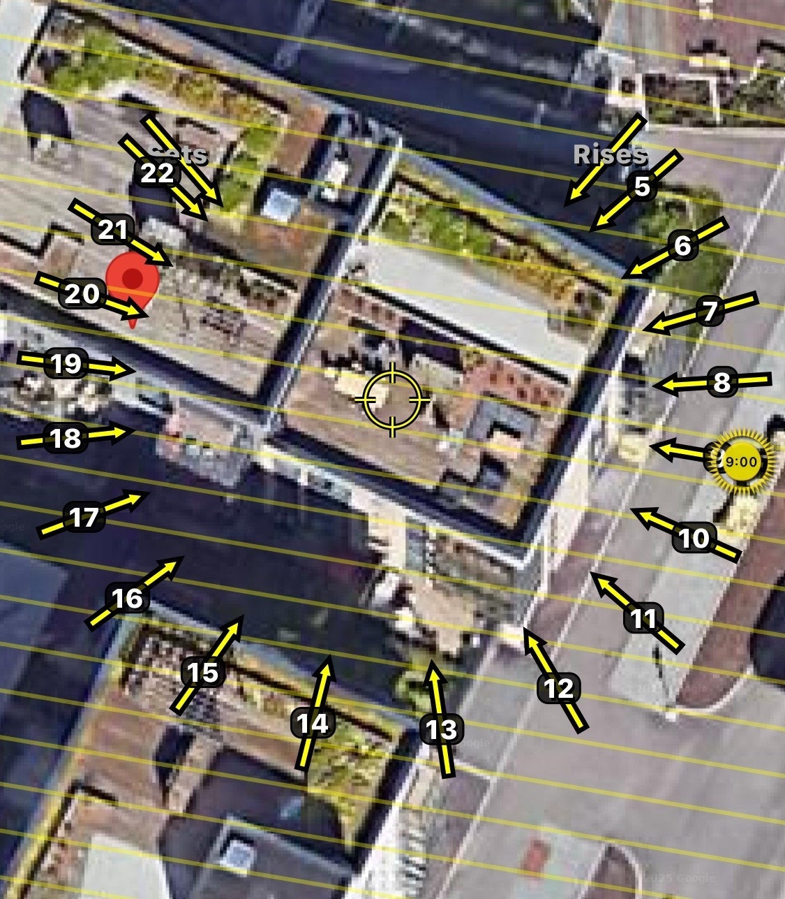 Solkart - juli Galleribilde