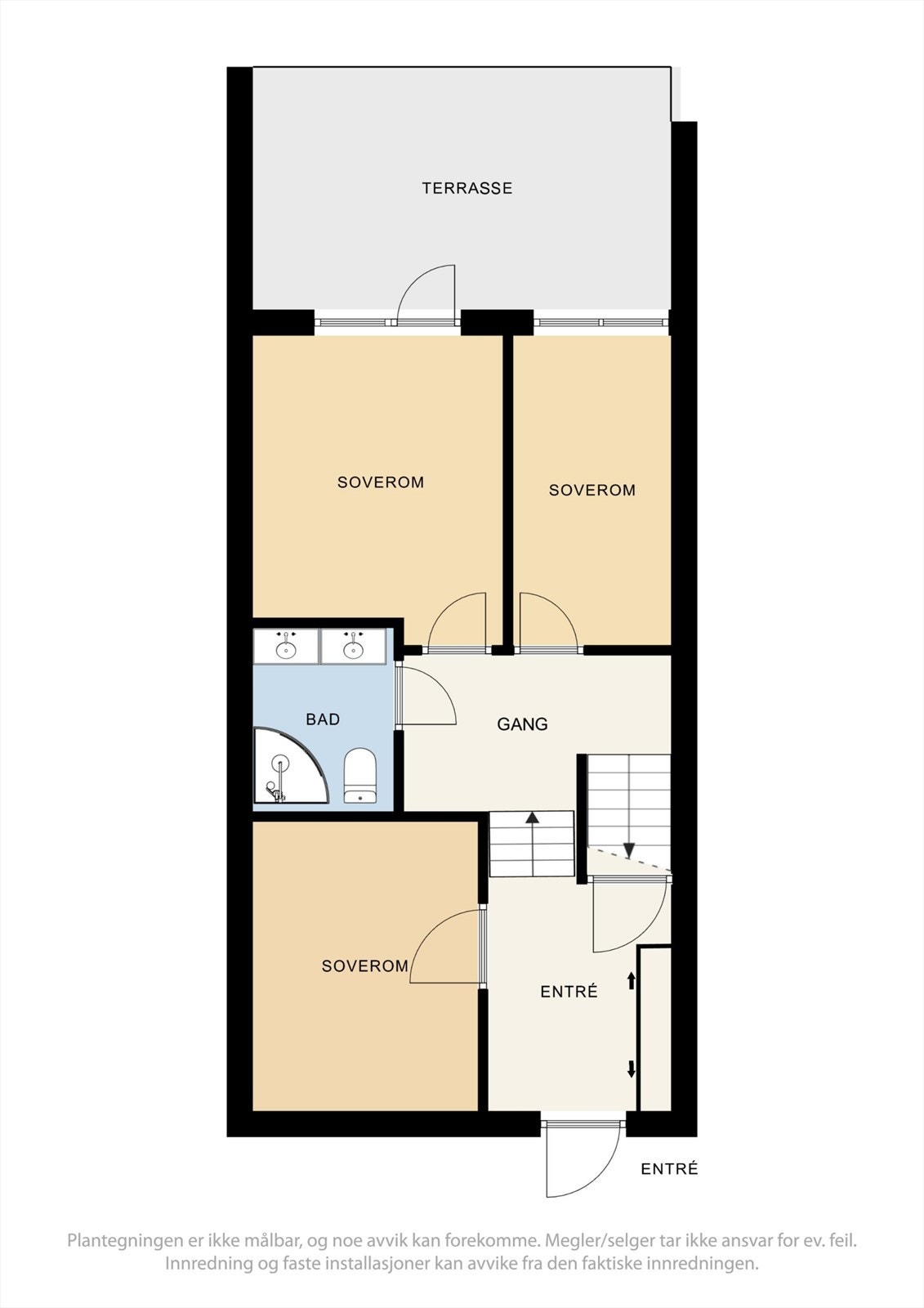 Plantegning 1. Etasje Galleribilde