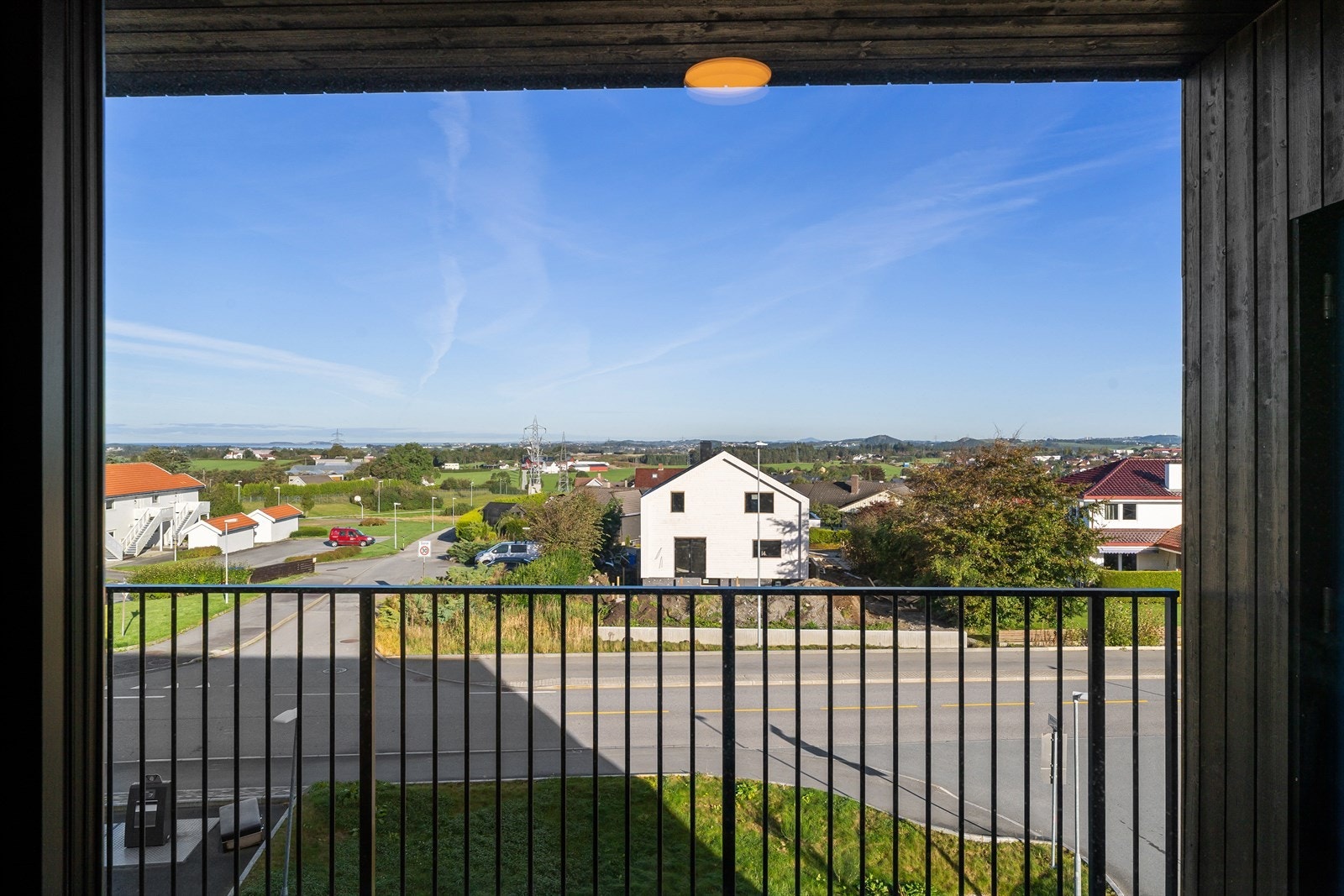 Utsikt fra hovedsoverom. Galleribilde