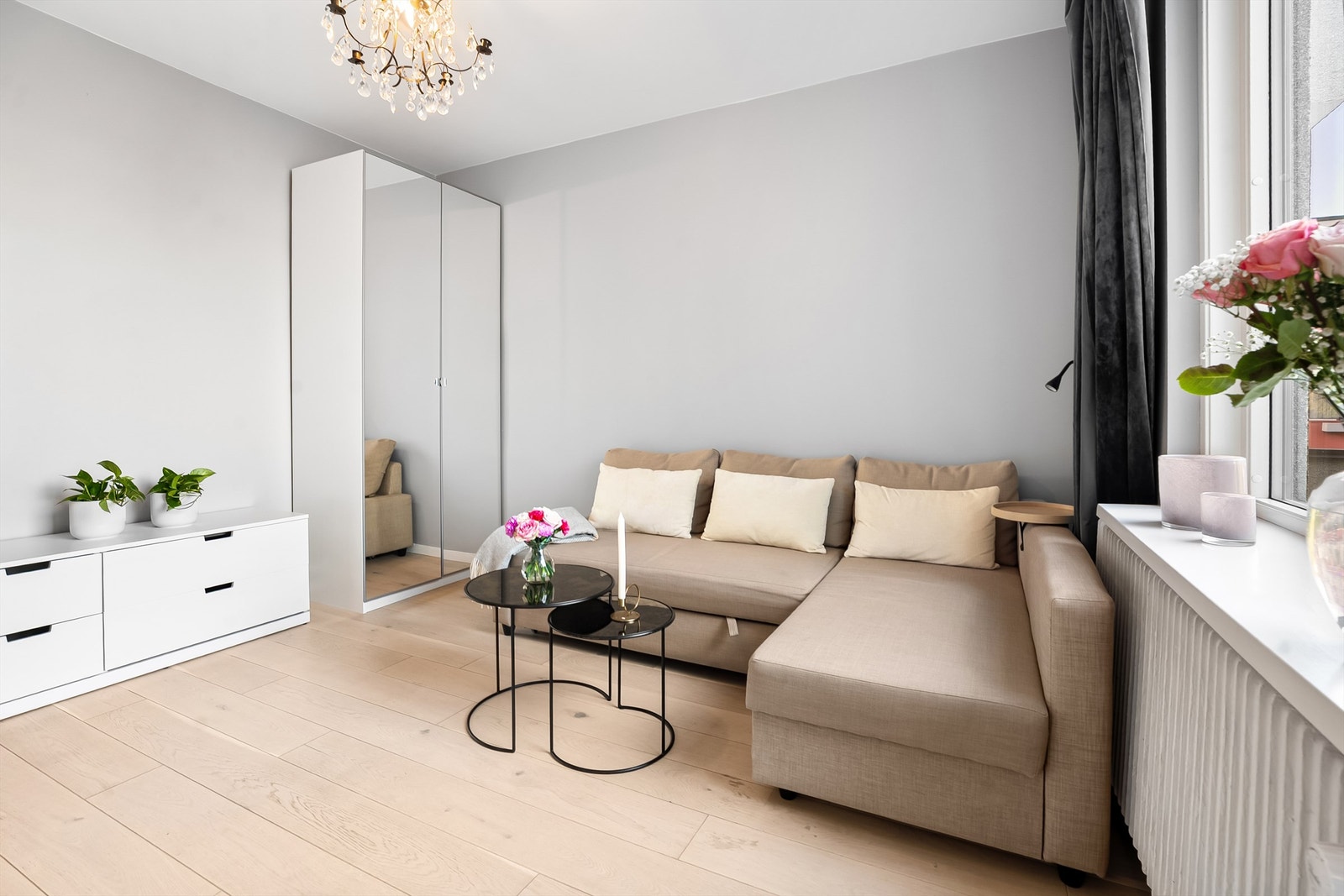 Her er det god plass til ønsket møblement. Galleribilde