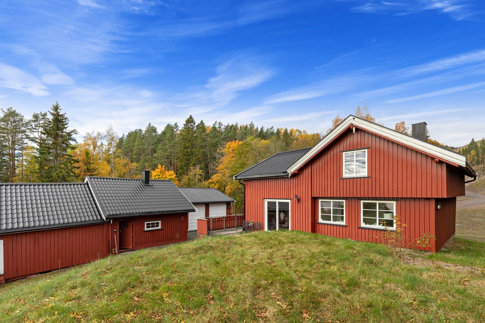 På eiendommen finner du også et anneks/låvebygg Galleribilde