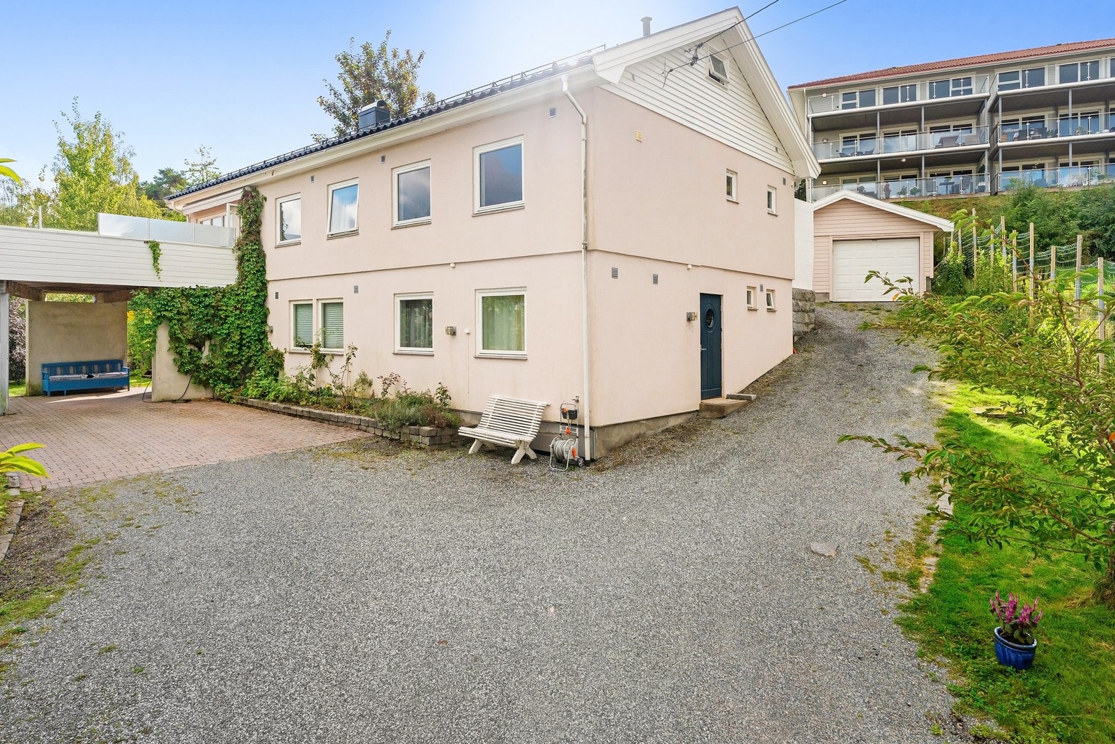 Eiendommen ble drenert i 2020 Galleribilde