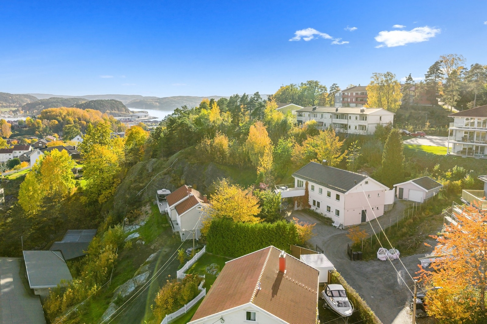 Oversiktsbilde over nærområdet Galleribilde