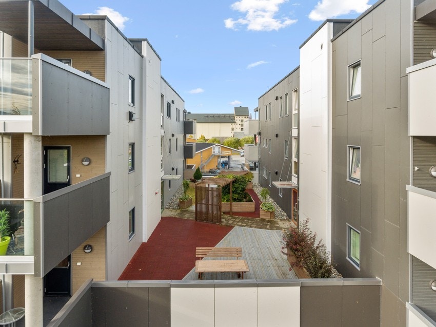 Felles takterrasse Galleribilde