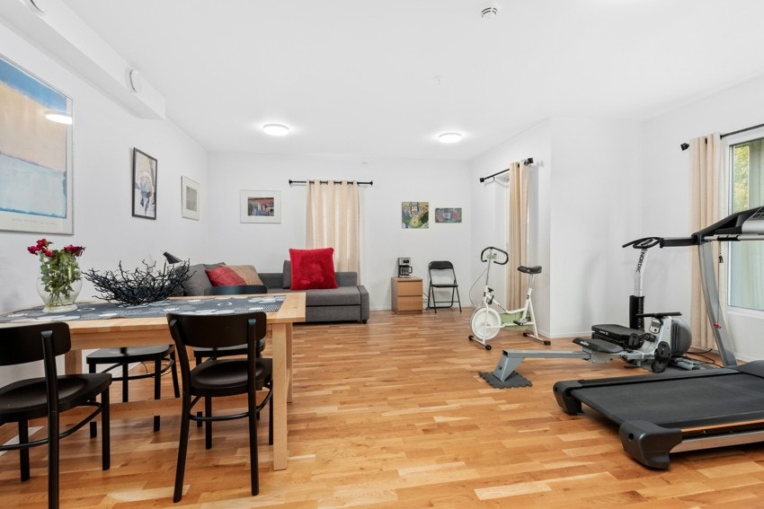 Fellesleilighet som borettslagets andelseiere disponerer. Galleribilde