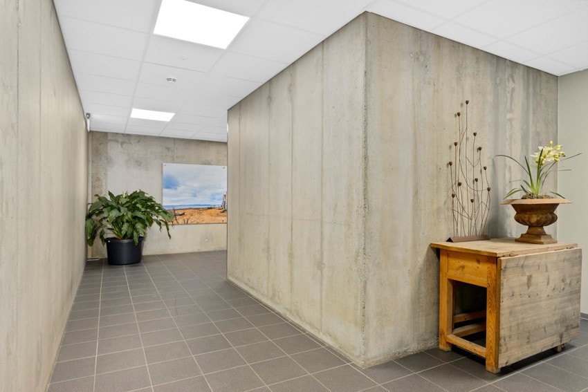 Fine fellesarealer med tilnærmet vedlikeholdsfrie løsninger. Galleribilde