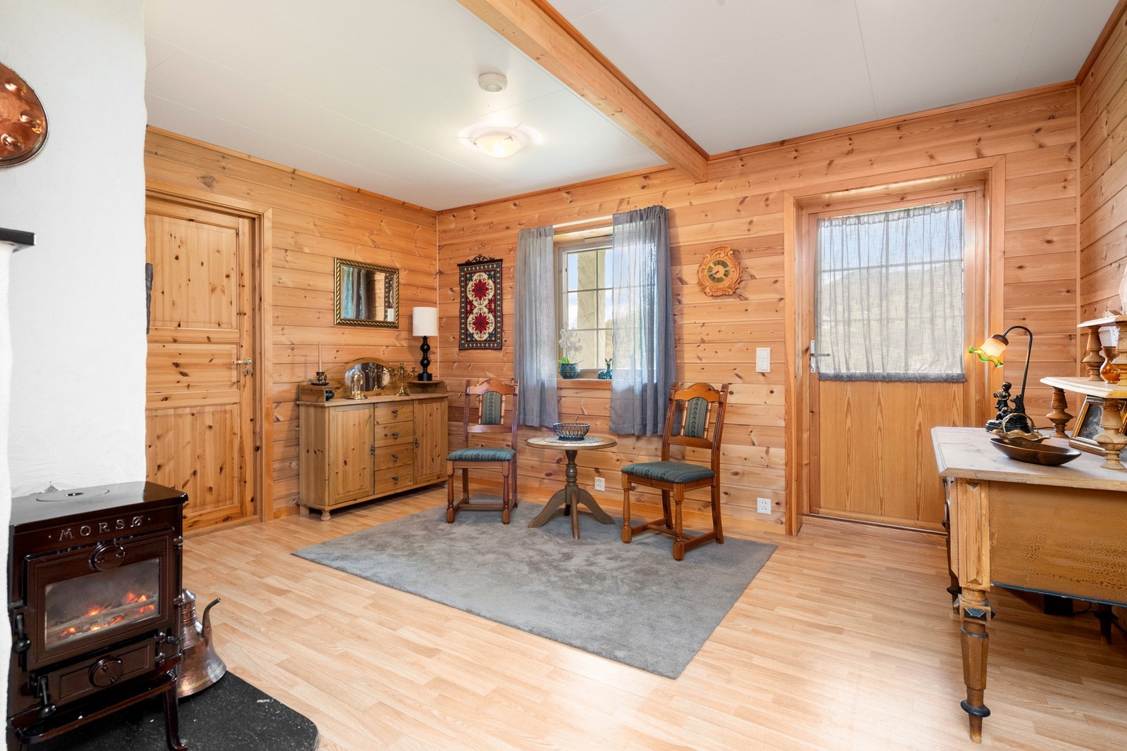 Vedfyring Galleribilde