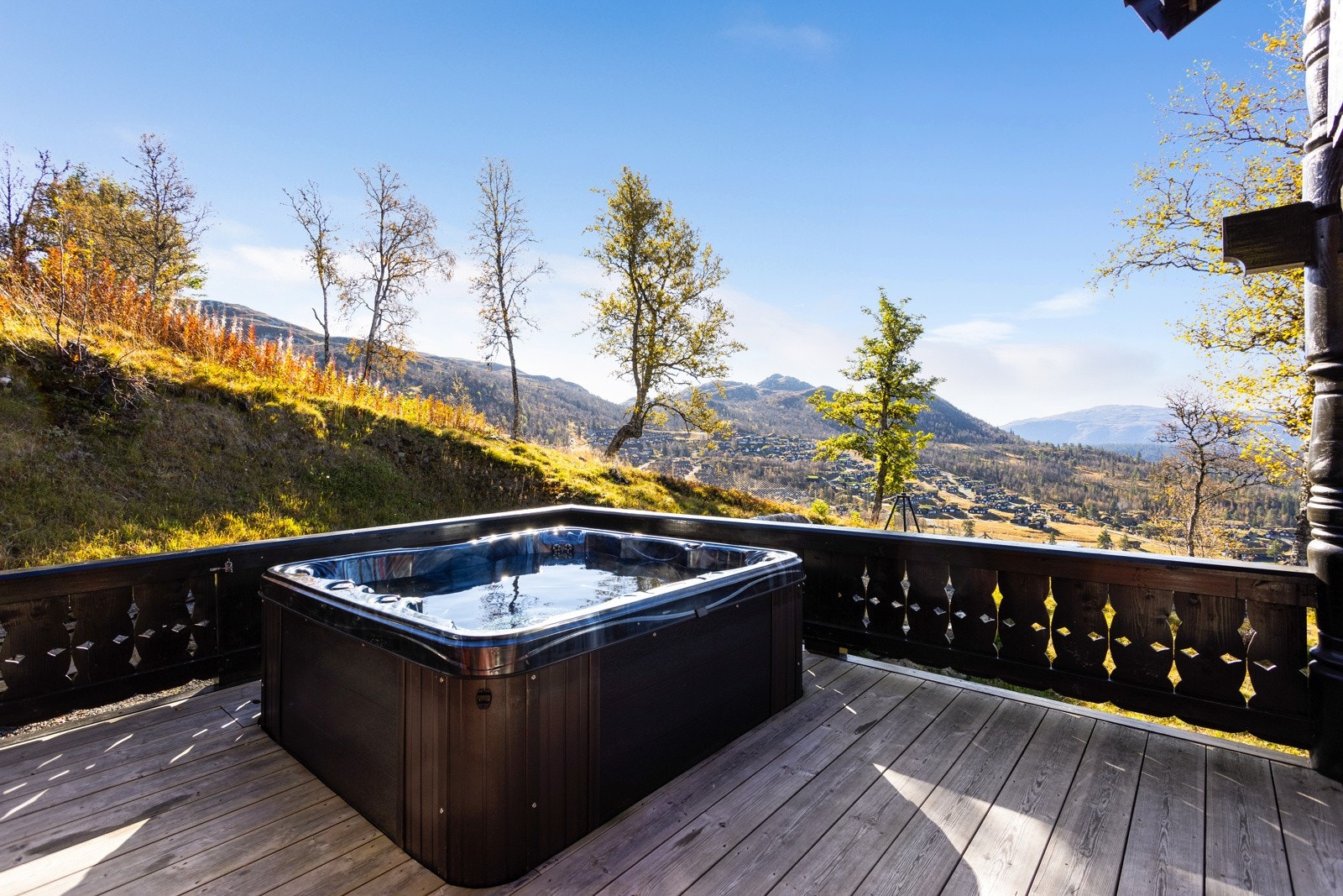 Svært idyllisk og helt usjenerte uteomåder Galleribilde