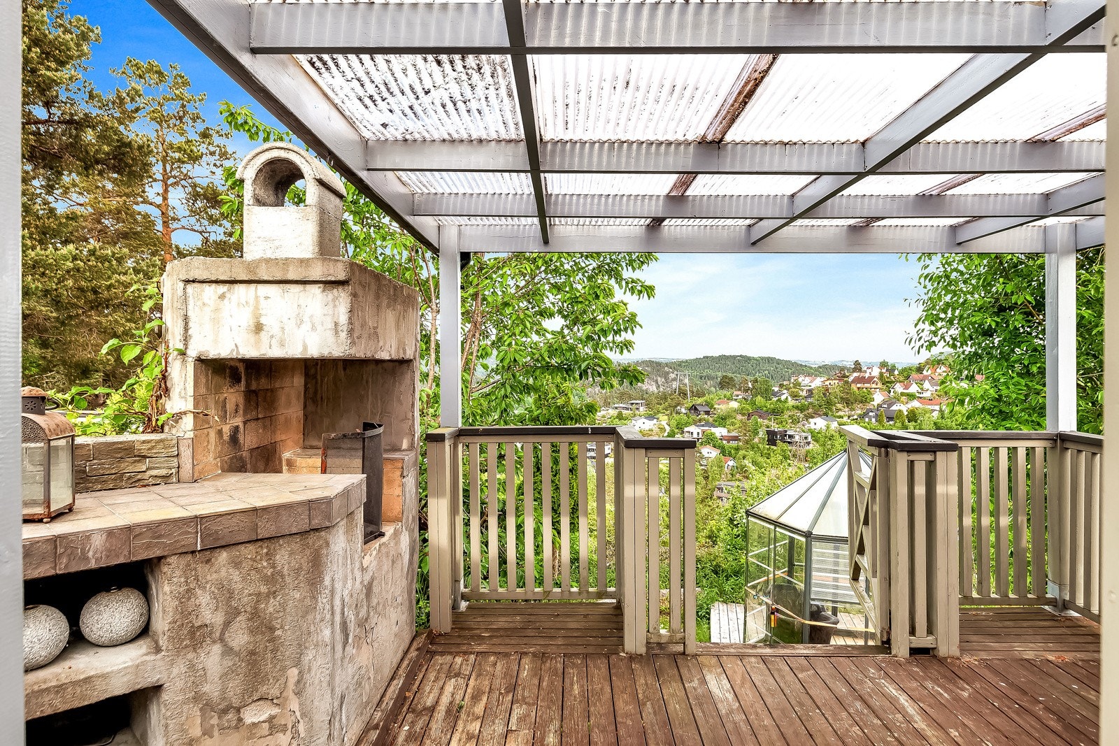 Meget usjenert uteområde. Galleribilde