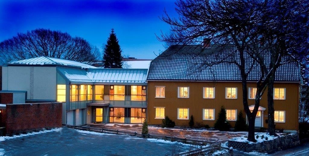 Vinterstemning i kontorene Galleribilde