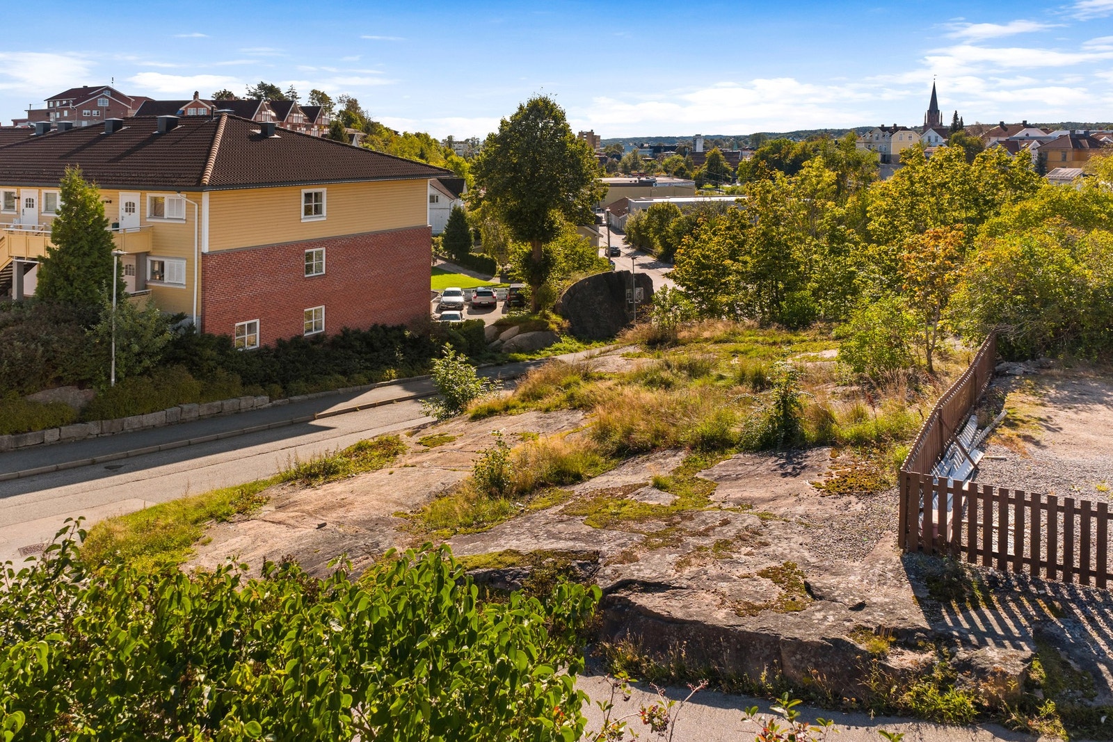 Ubebygde tomten Galleribilde