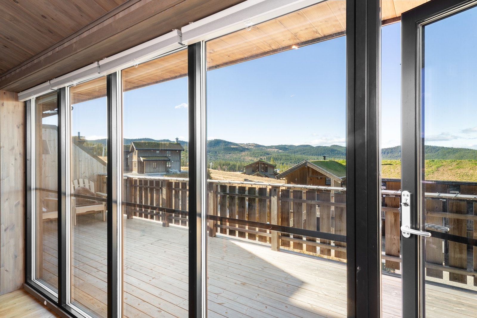 Utsikten fra stuen. Galleribilde