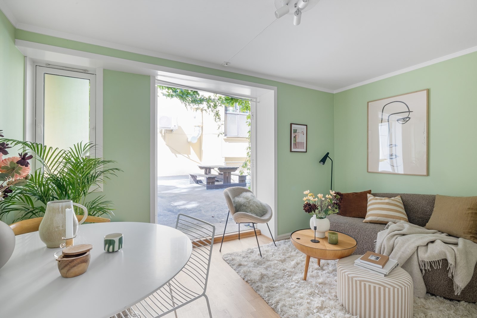 Leiligheten har en luftig og god planløsning. Galleribilde