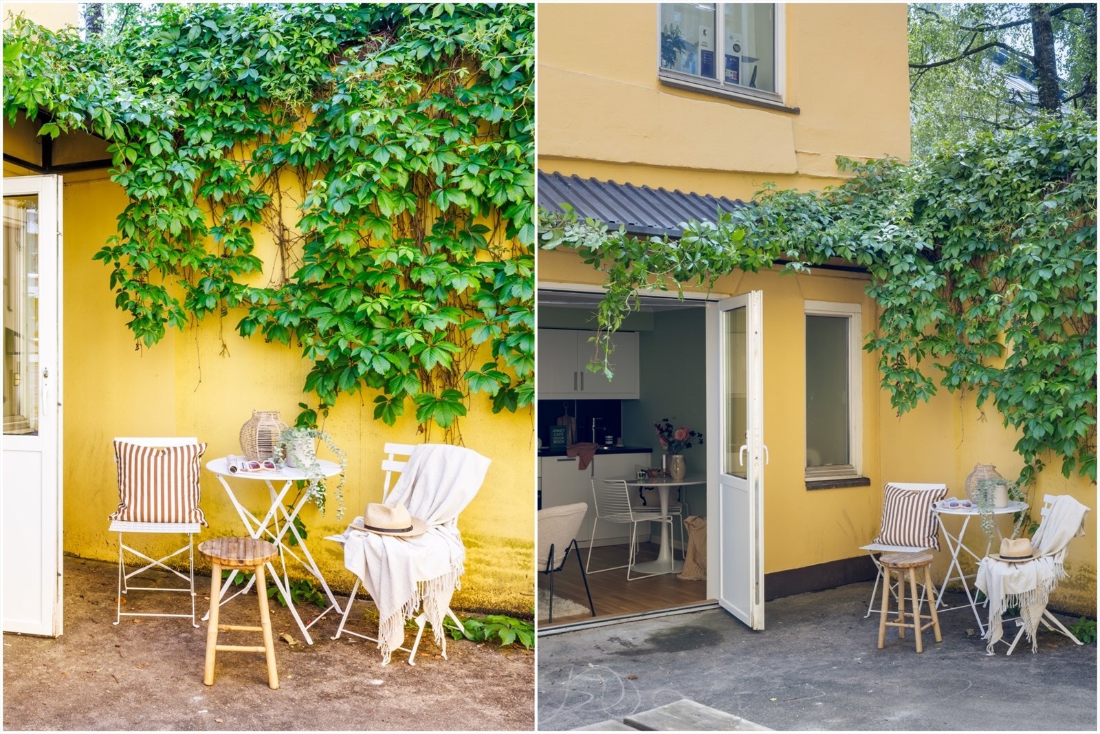 En liten oase midt på Kiellands plass. Galleribilde