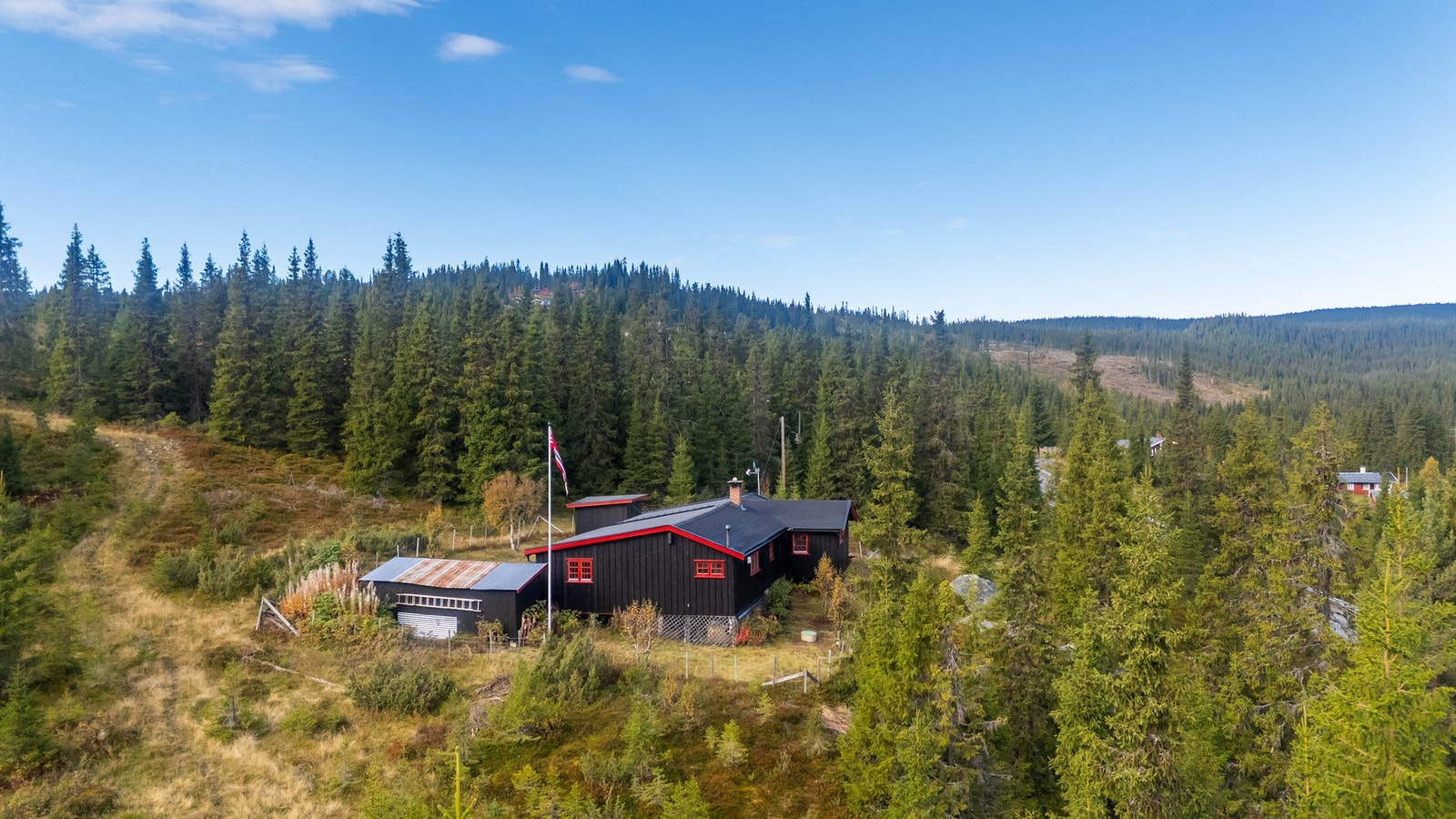 Terrenget i området er lettgått og tilgjengelig, og turene er ideelle for både små og store turgåere Galleribilde