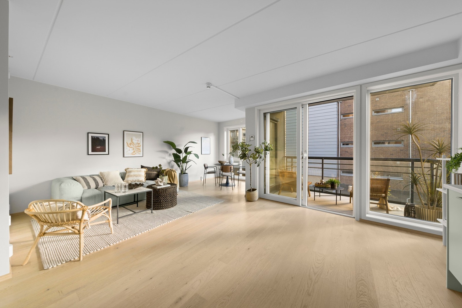 Boligblokk fra 2022. Galleribilde