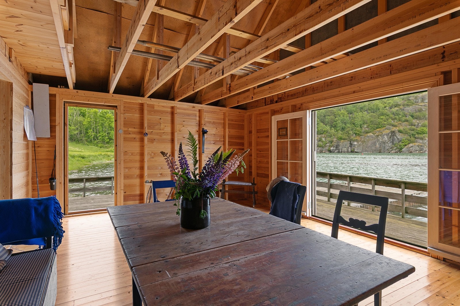 Her er det svært hyggelig å sitte en fin sommerkveld! Galleribilde