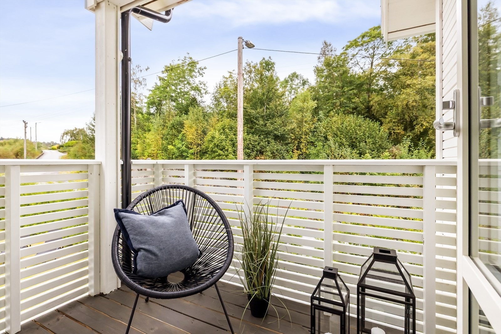 Balkong fra hovedsoverom Galleribilde