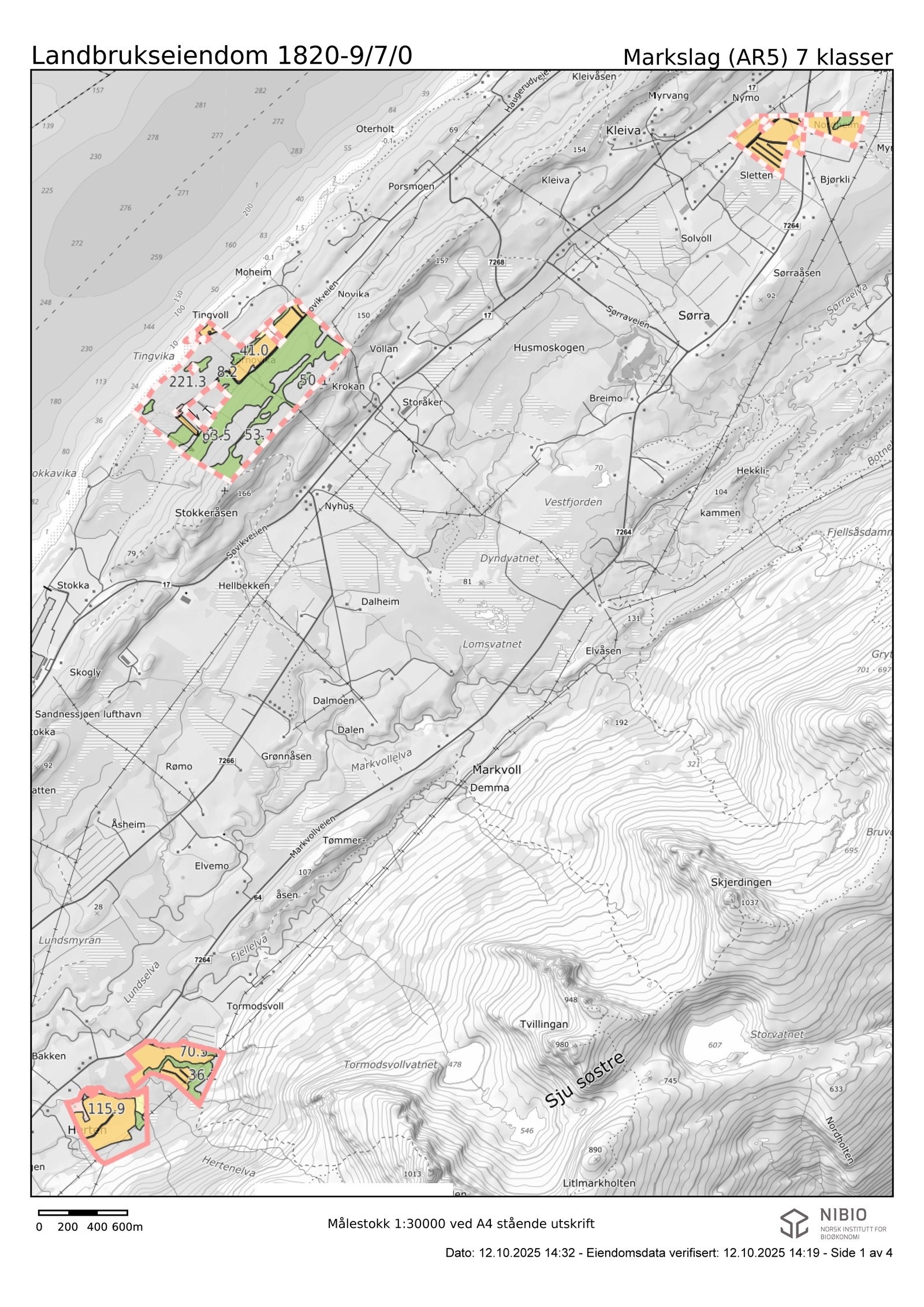NIBIO gårdskart Galleribilde