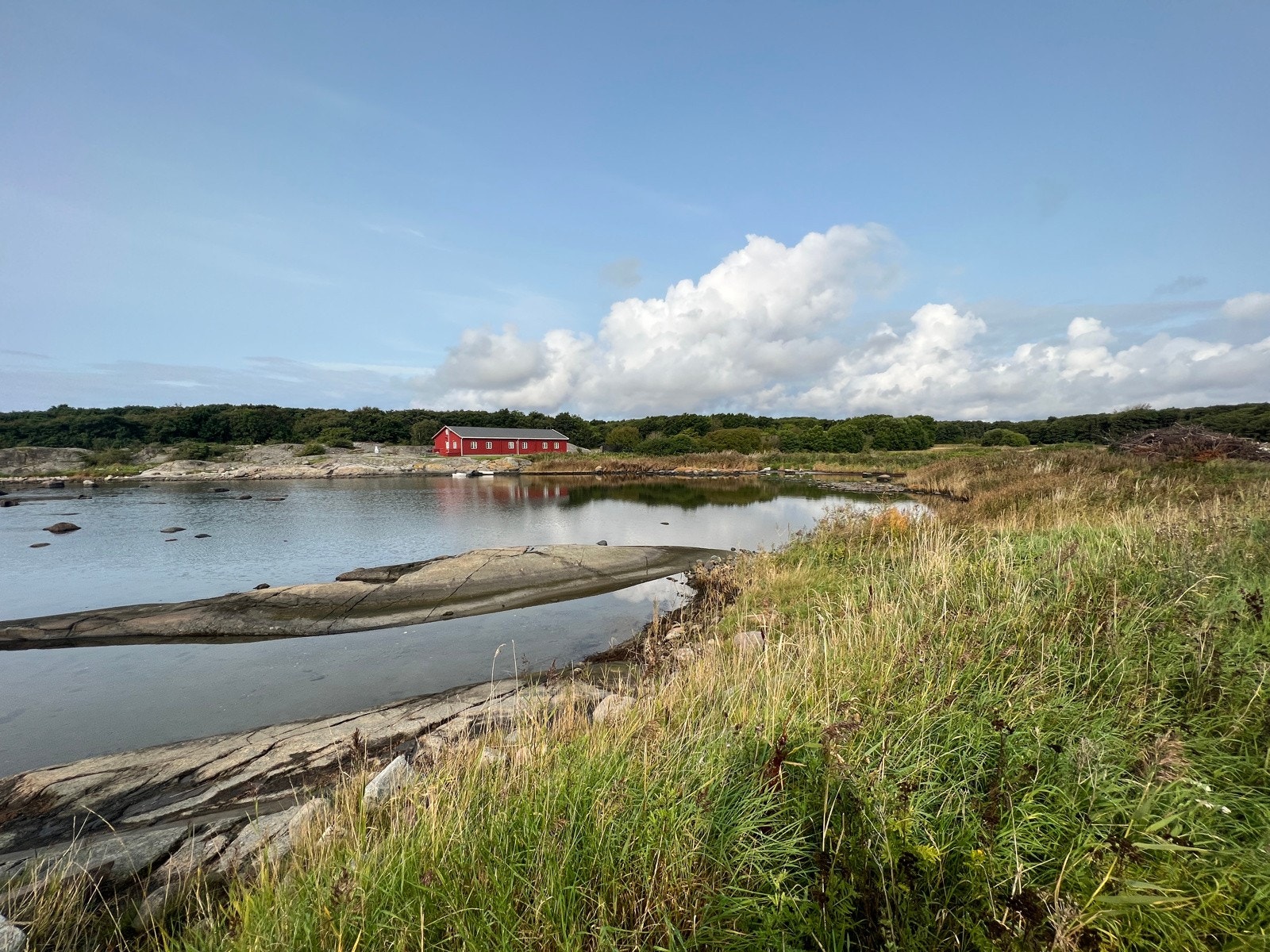 Fra nedsiden av hytta Galleribilde