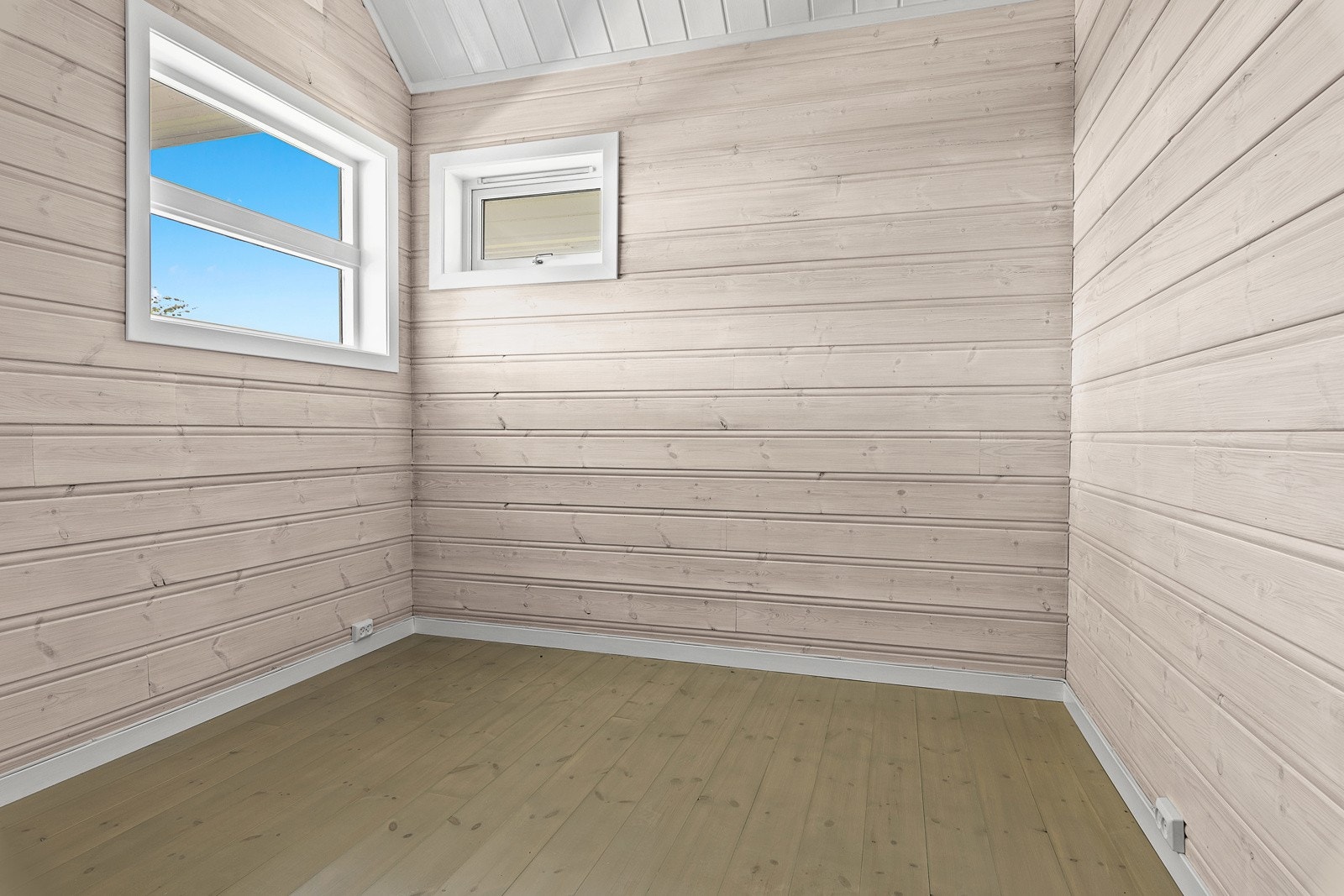 Det er totalt tre soverom i hytta Galleribilde