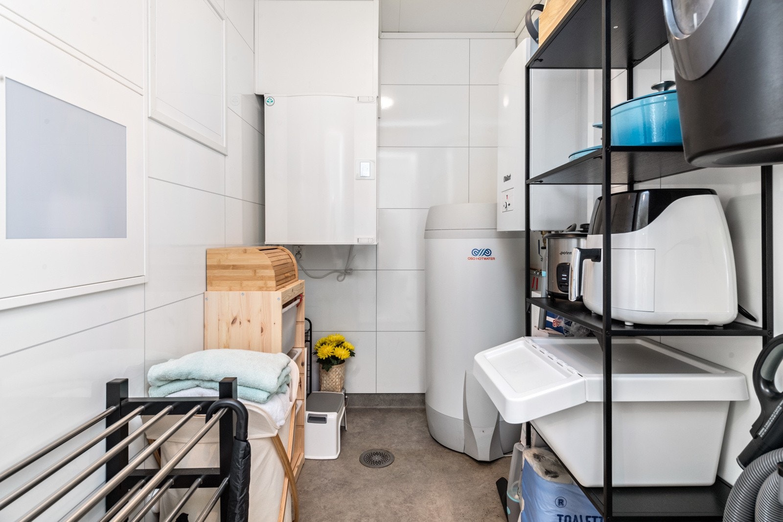 Teknisk rom/bod. Galleribilde