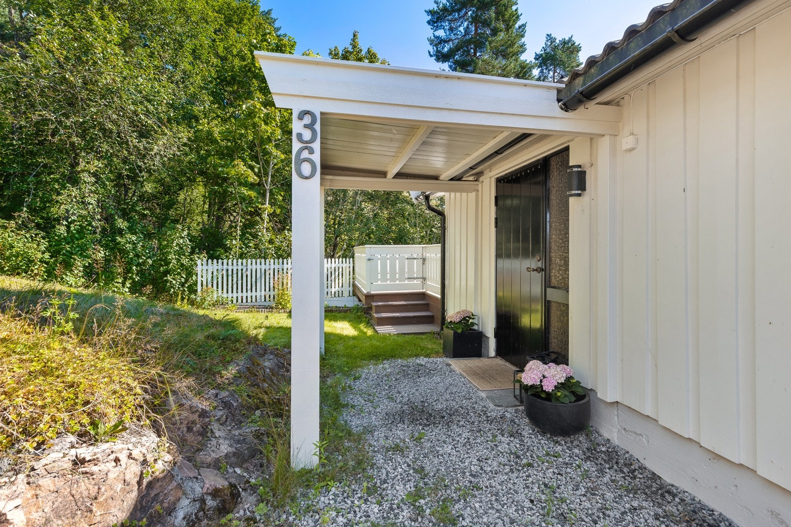 Inngangsparti Galleribilde