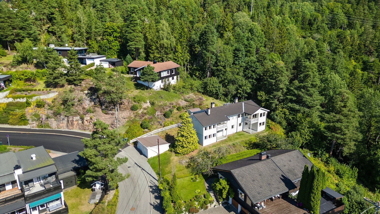 Dronebilde Galleribilde