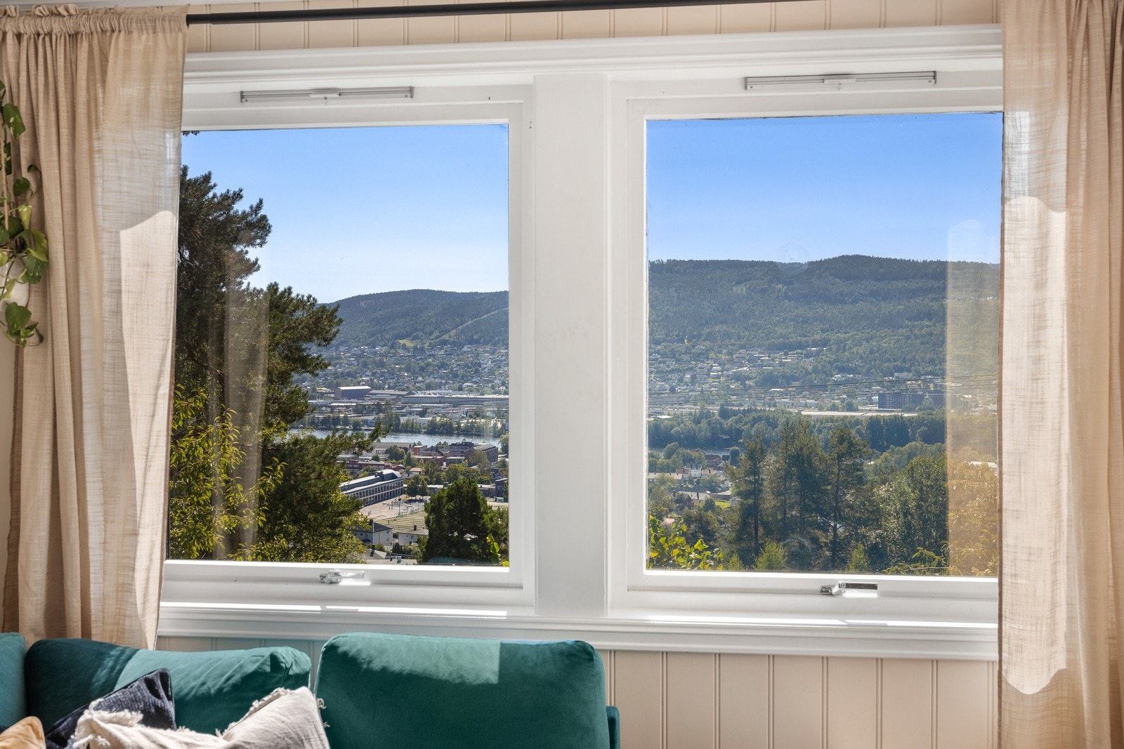 Utsikt fra stuen Galleribilde