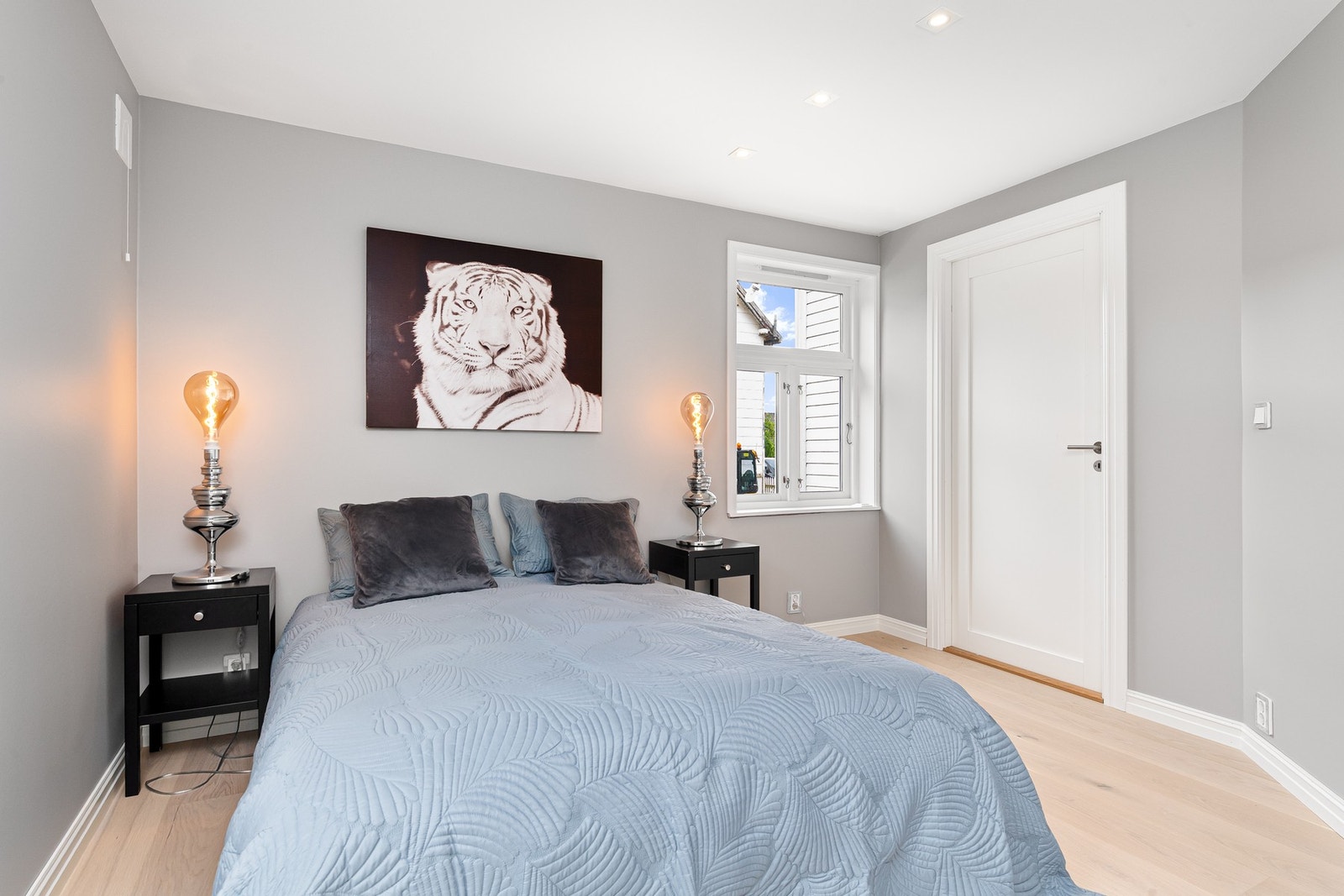 Rommet er del av tilbygget fra 2001, og ble renovert i 2025. Galleribilde