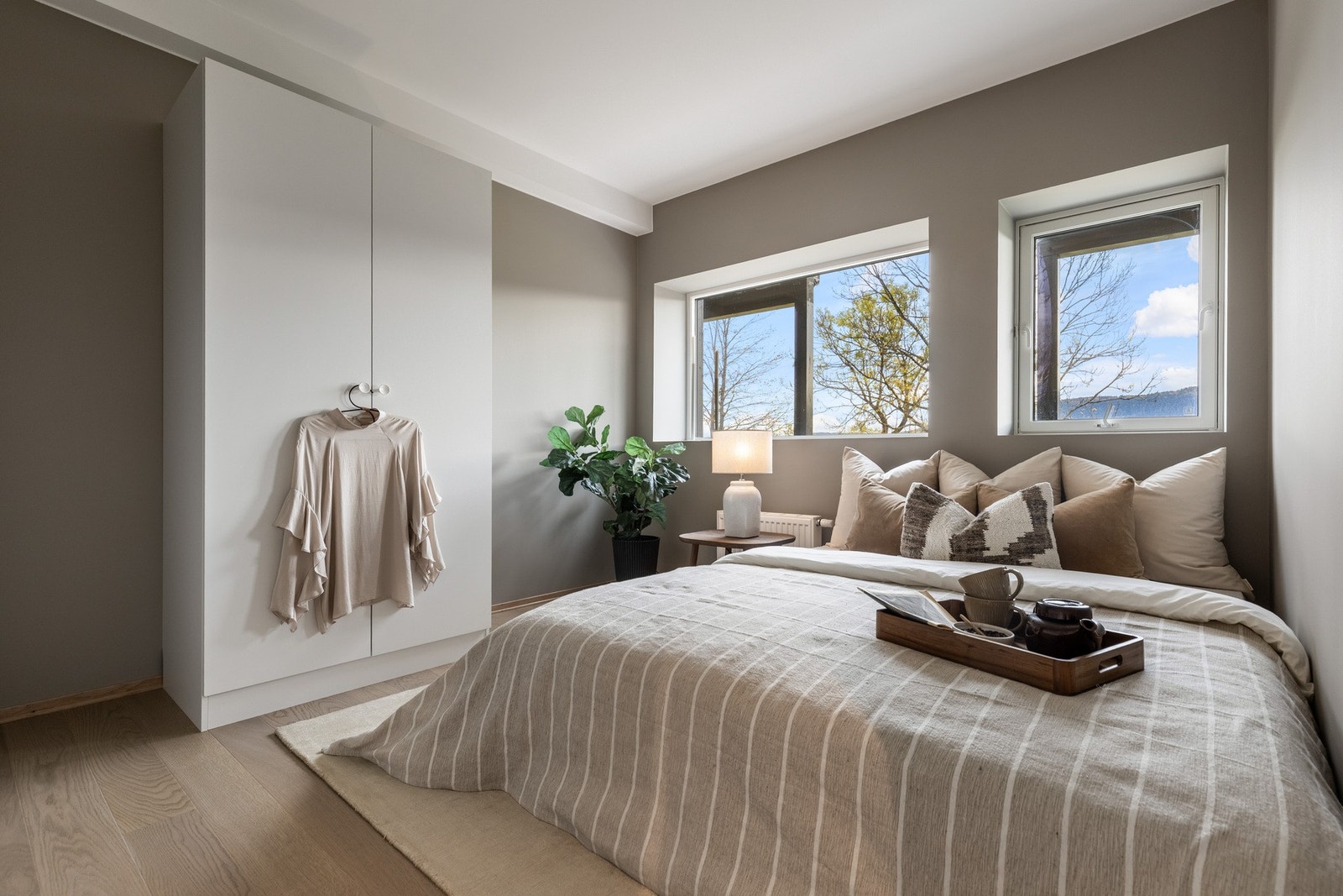 Det er to gode soverom i boligen. Galleribilde