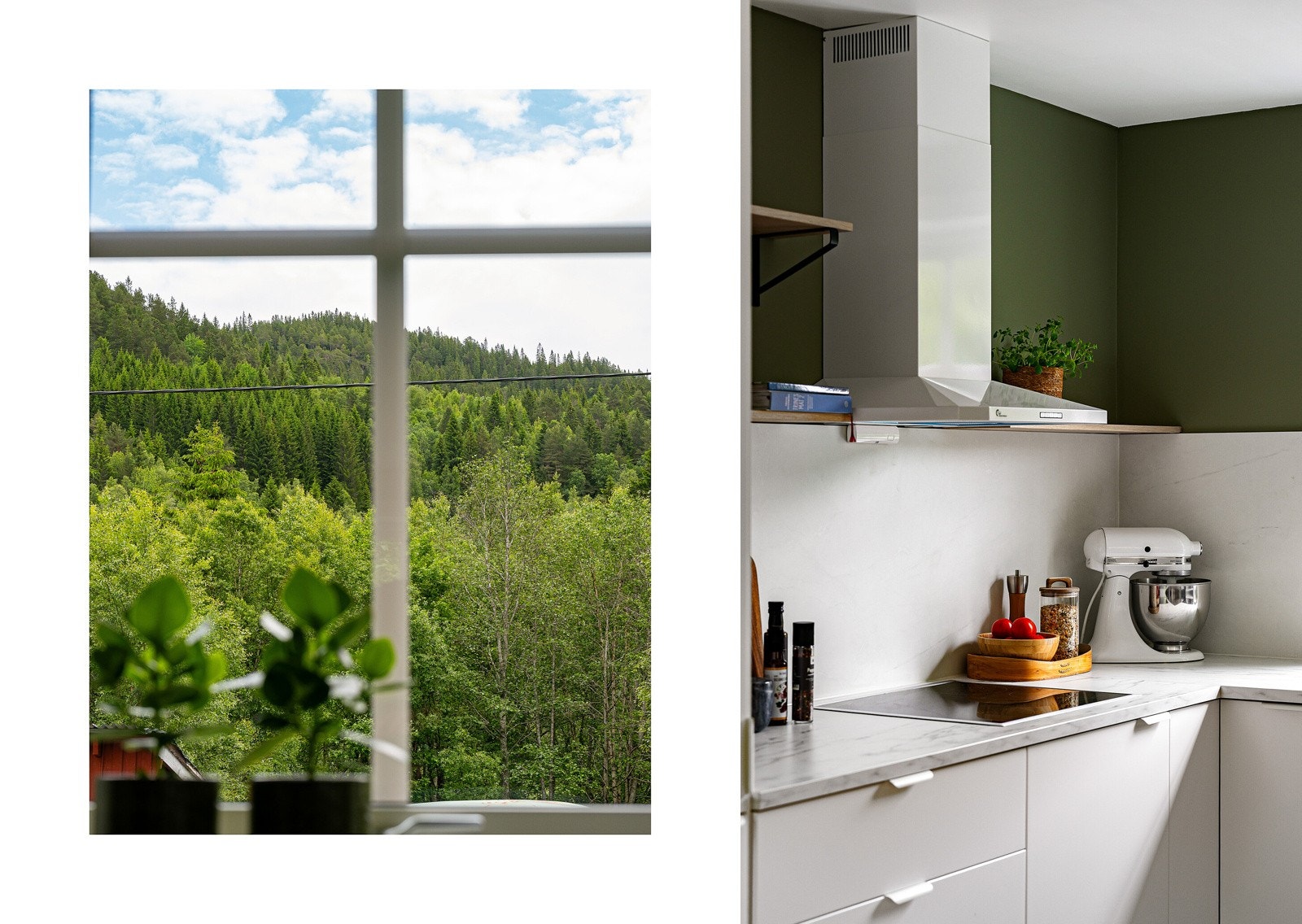 Her kan man virkelig finne roen med utsikt til de frodige og rolige omgivelsene Galleribilde