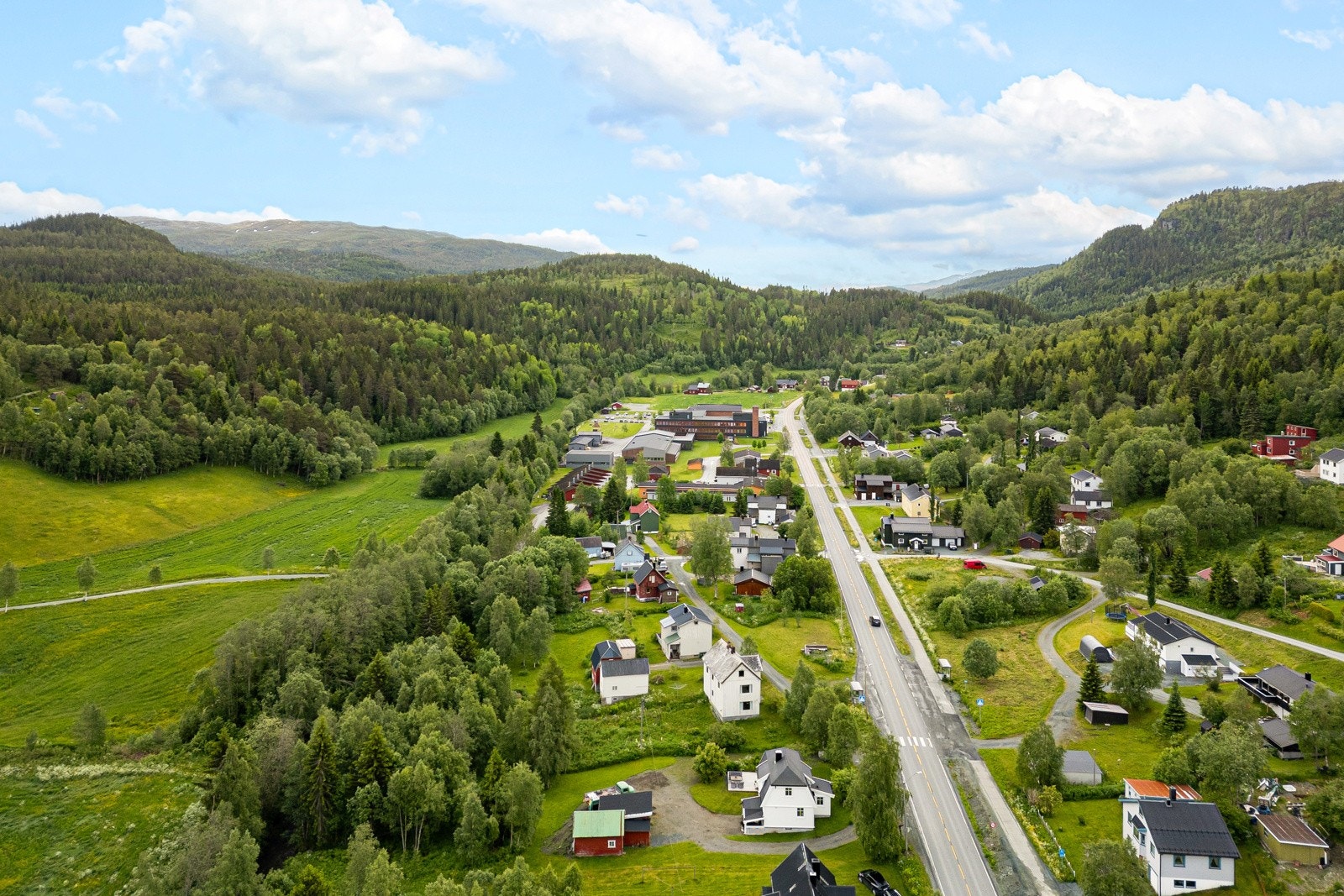 Dronefoto Galleribilde