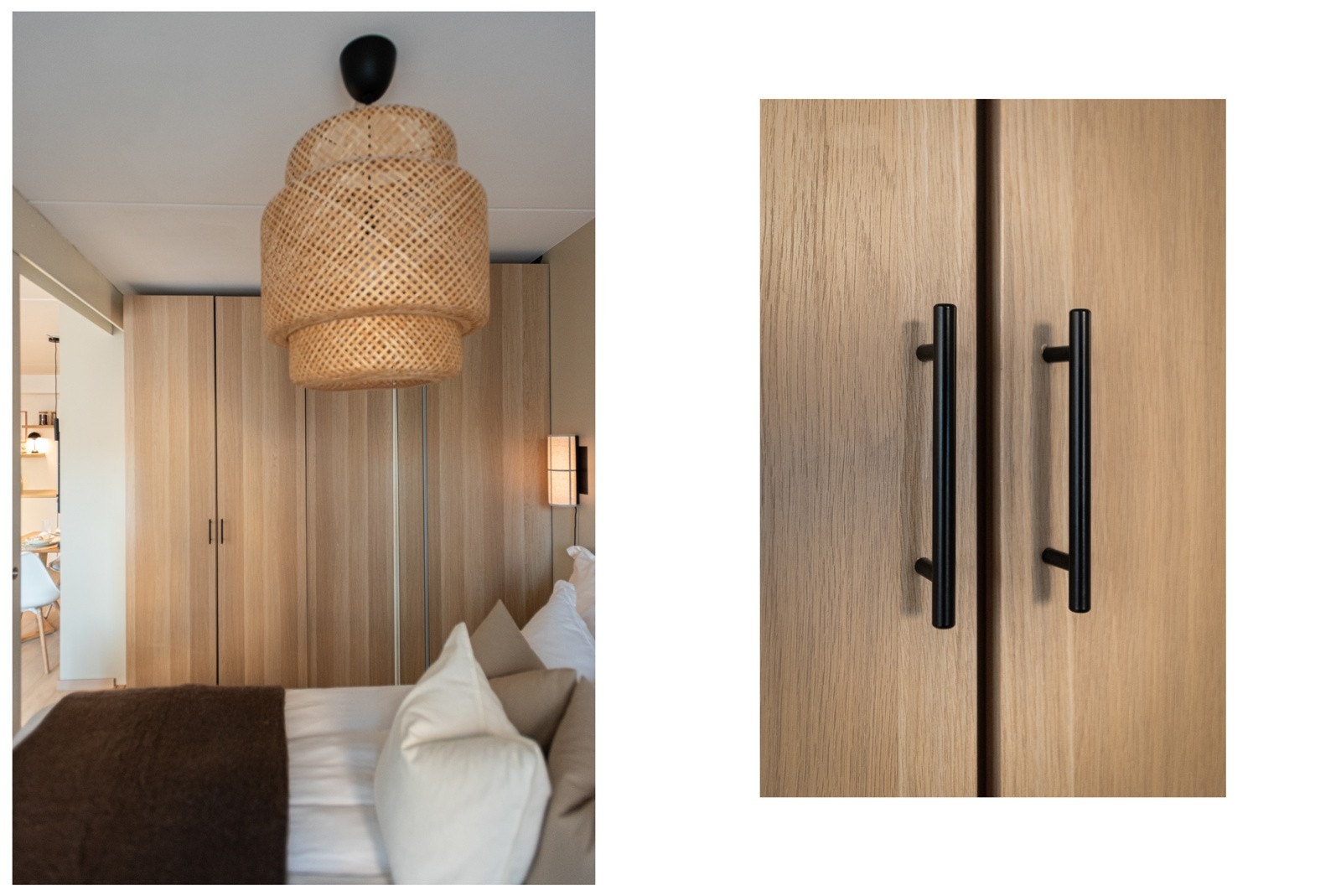 Rommet har garderobeskap med god oppbevaringsplass Galleribilde