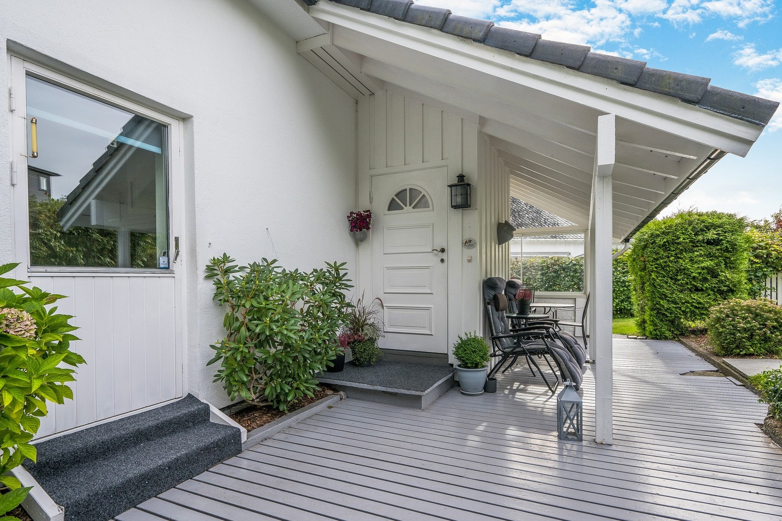 Her ser vi kjøkkendøren til venstre Galleribilde