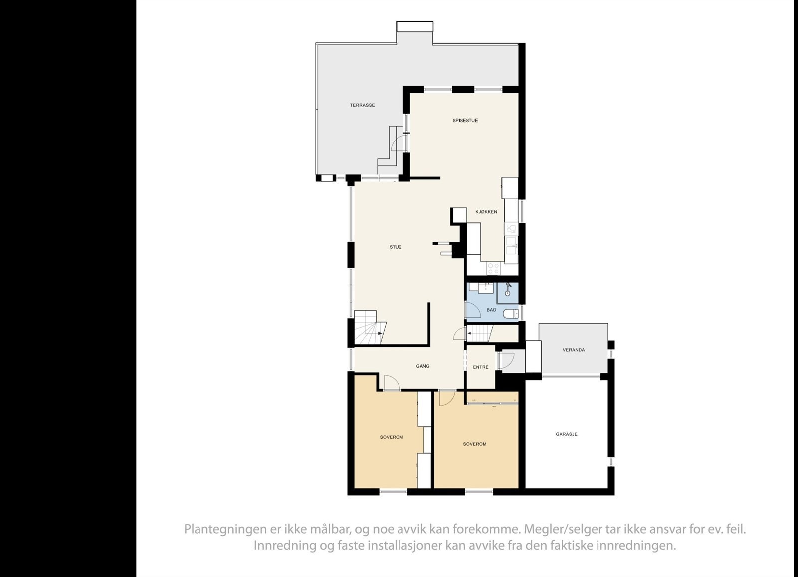 - Plantegning 1. Etasje - Galleribilde