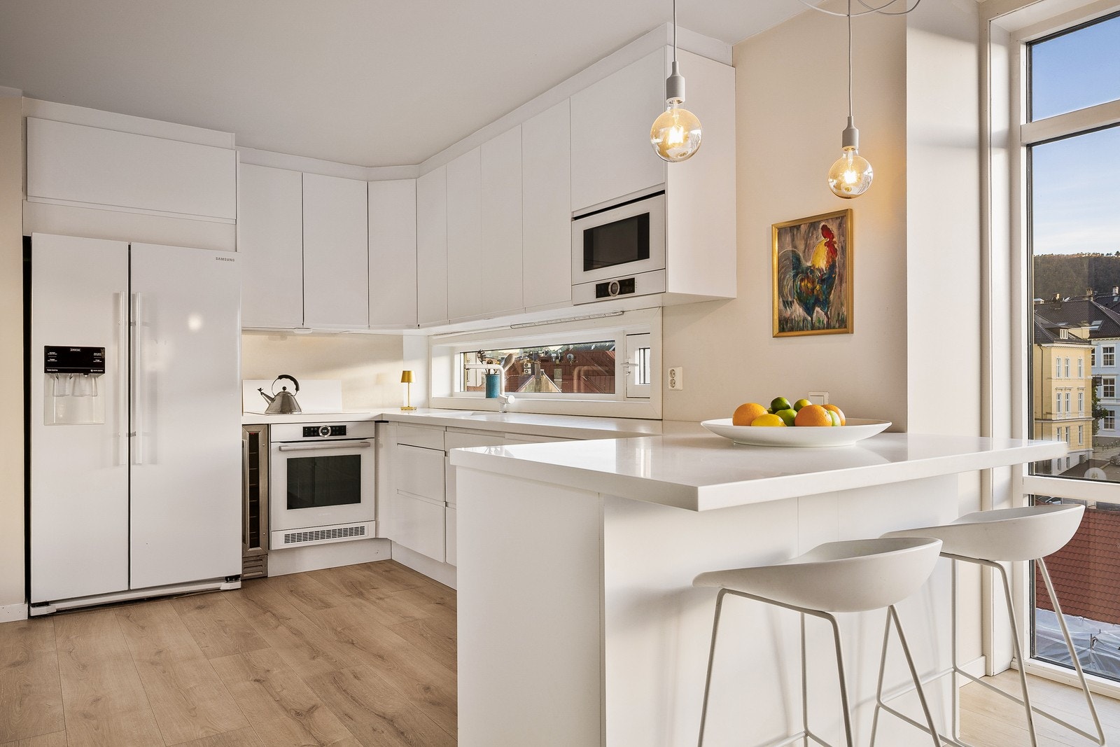 Integreringen i innredningen gir et rent og moderne uttrykk. Her er ingenting tilfeldig! Galleribilde