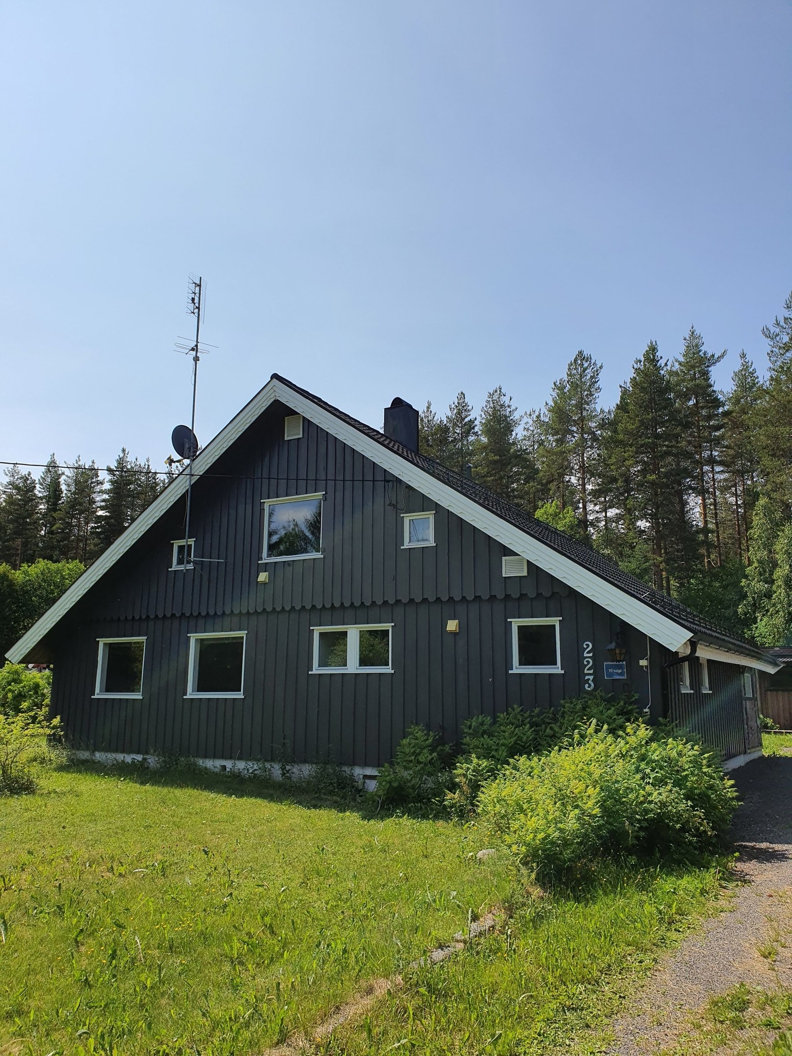 Fasade mot nord Galleribilde