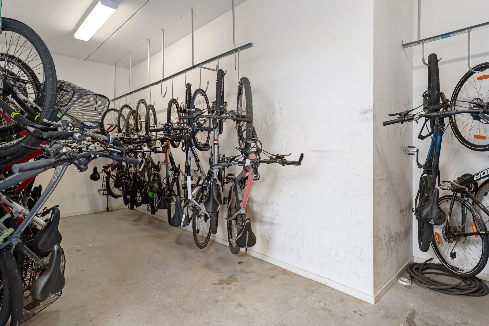 Sykkelparkering. Galleribilde