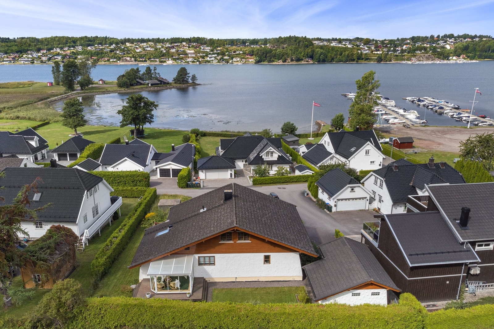 Dronebilde Galleribilde