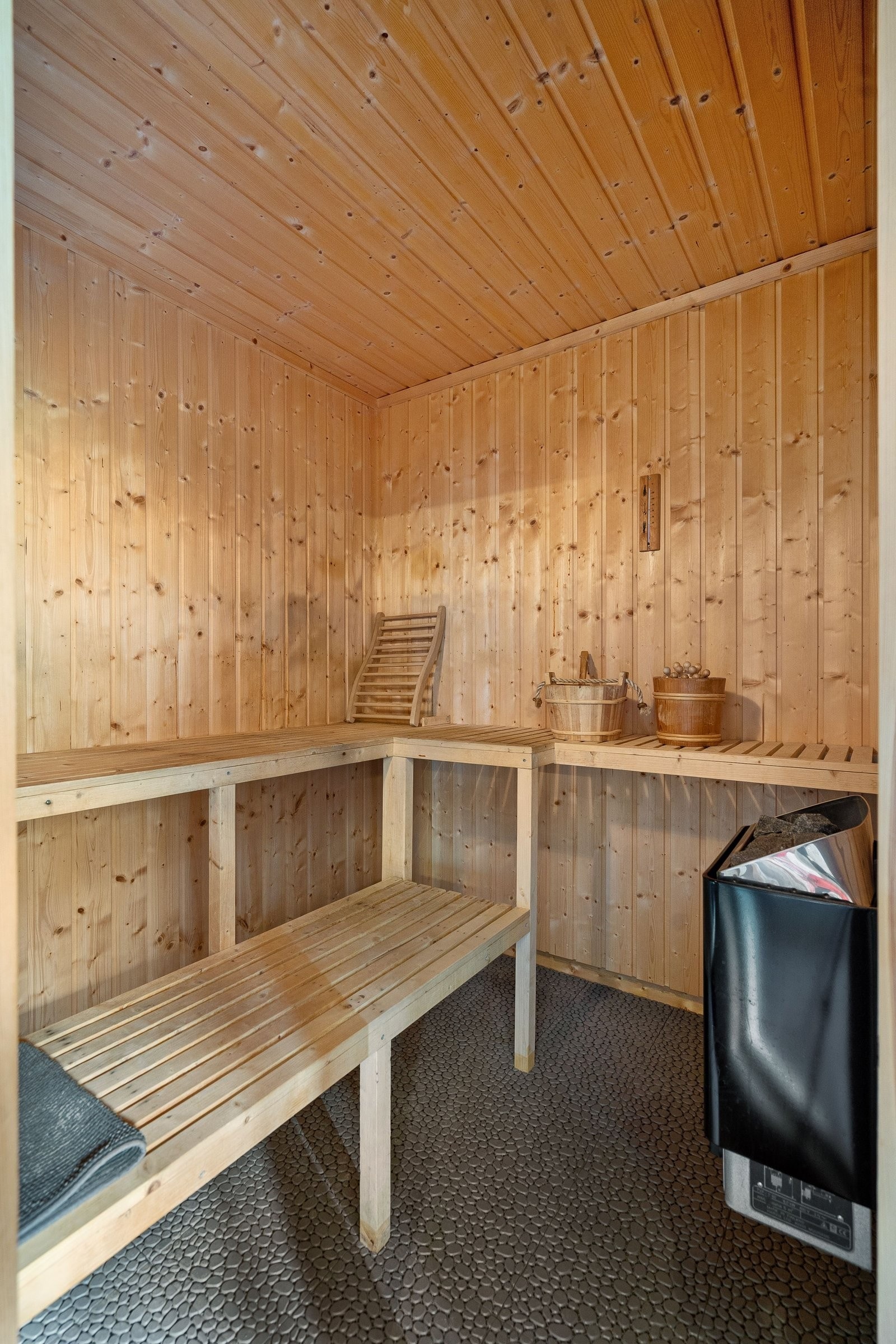 God plass i badstuen Galleribilde