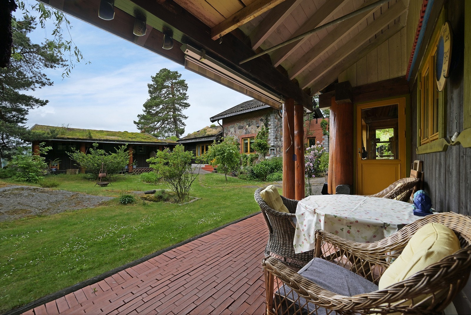 Terrasse kontorbygning Galleribilde